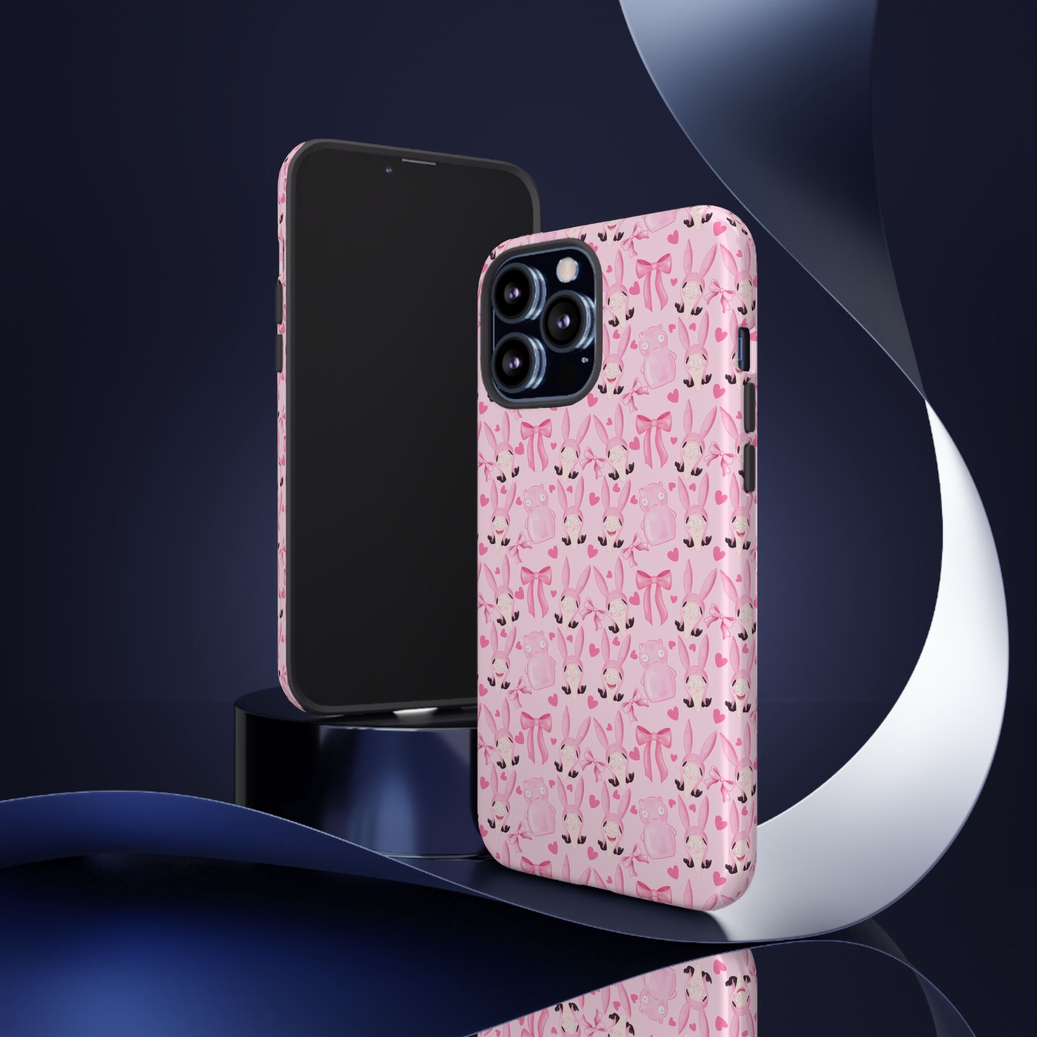 Bob's Burgers Inspired Coquette Louise Tough Case for iPhone, Google, and Samsung