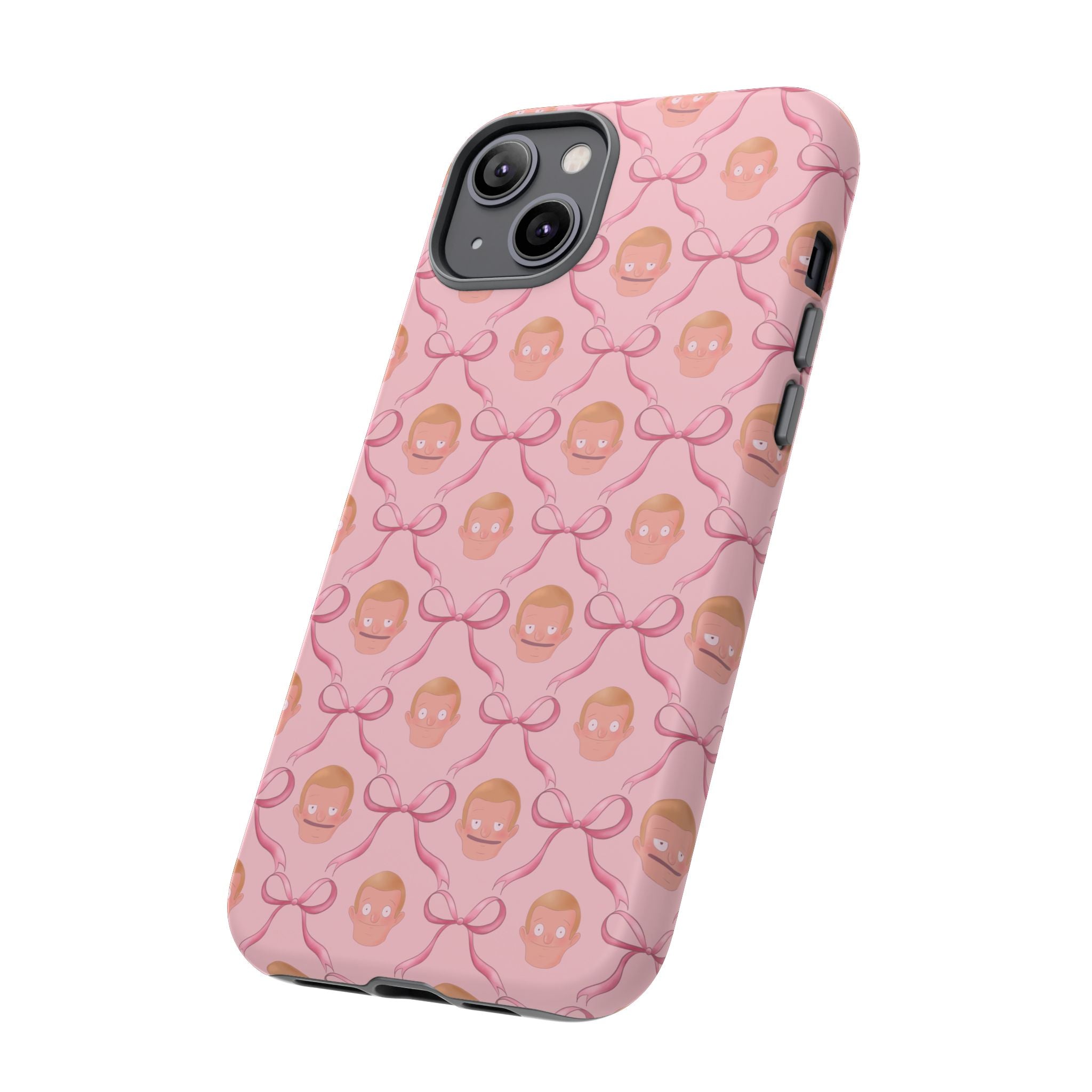 Bob's Burgers Inspired Regular Size Rudy Pink Coquette Tough Case for iPhone, Google, and Samsung