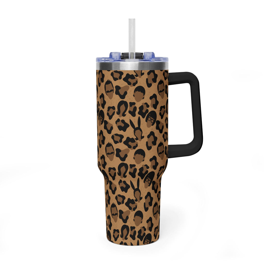 Leopard Print Belchers 40oz Tumbler