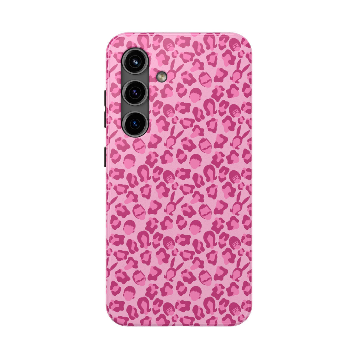 Pink Leopard Print Belchers Phone Case (iPhone, Samsung) Not MagSafe!