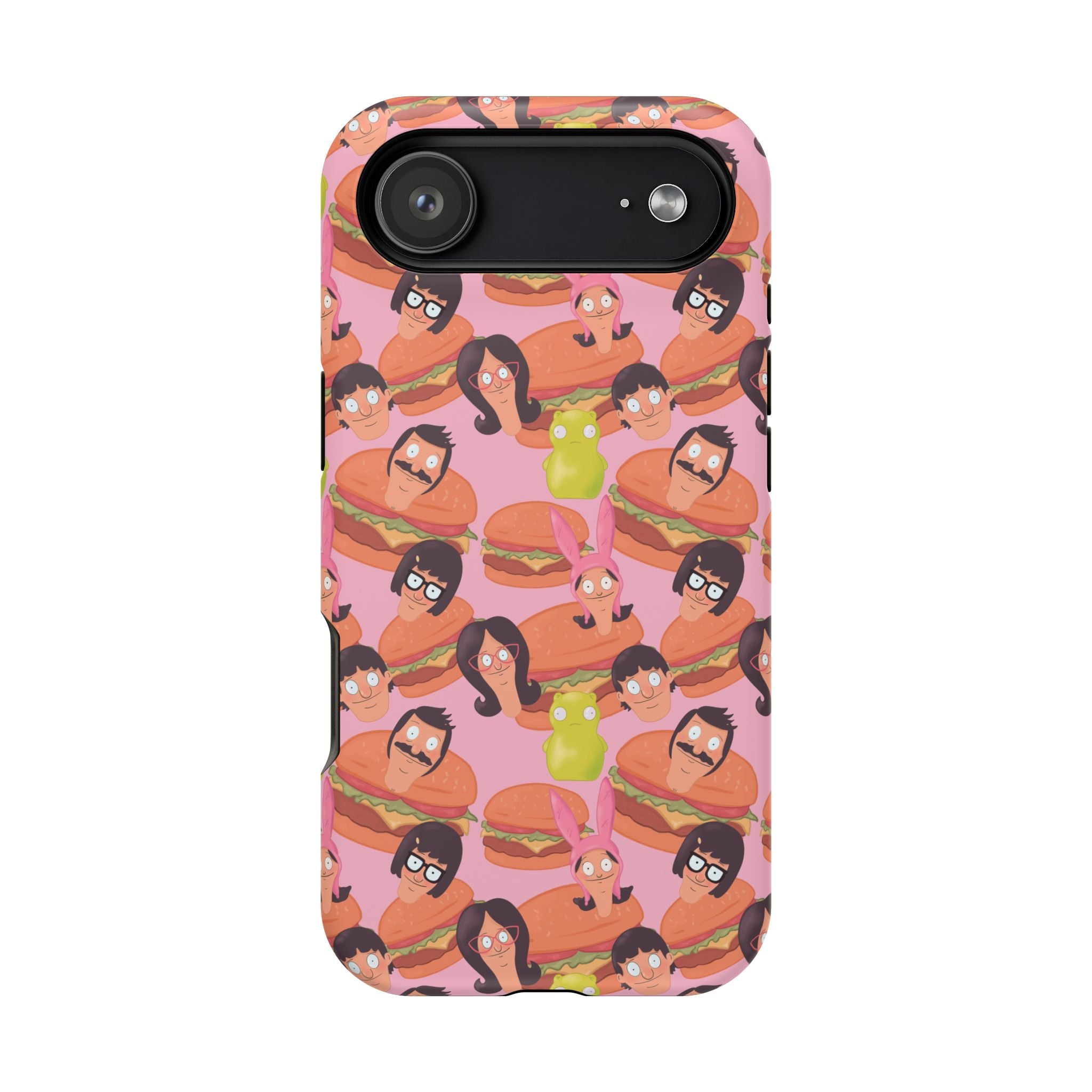 Belcher's Burger Time - Pink Magnetic Impact-Resistant iPhone Case