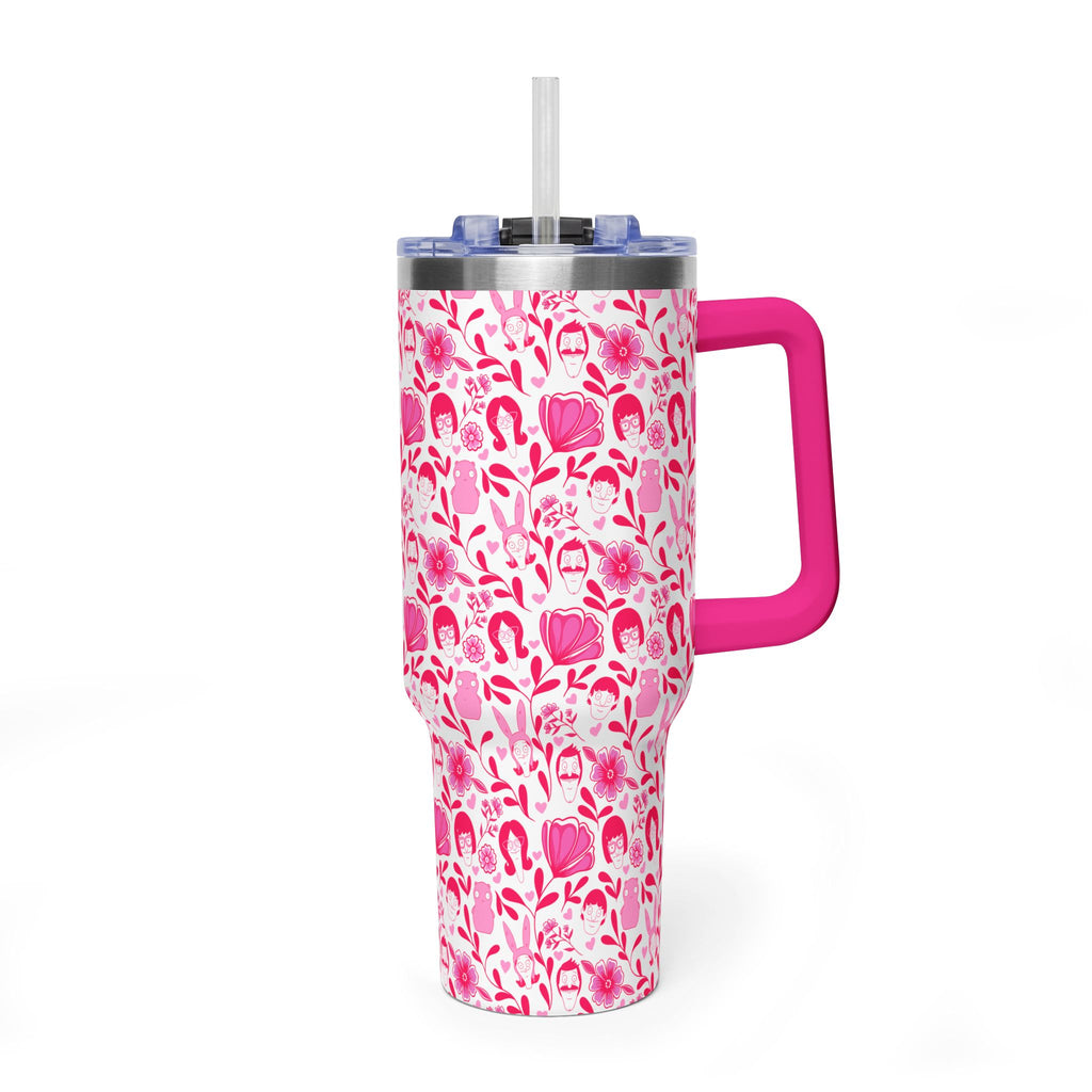 Belcher's Pink Fine China 40oz Tumbler