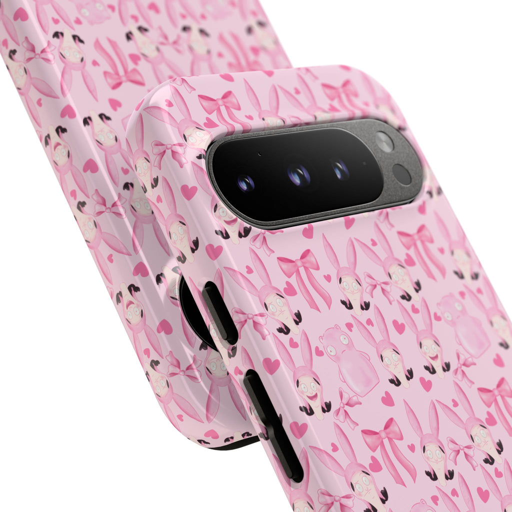 Bob's Burgers Inspired Coquette Louise Tough Case for iPhone, Google, and Samsung