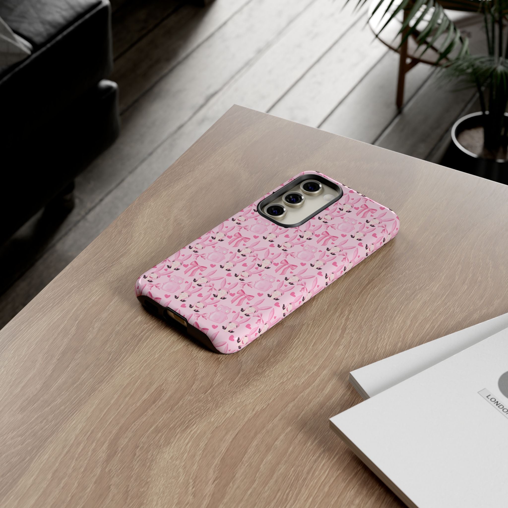 Bob's Burgers Inspired Coquette Louise Tough Case for iPhone, Google, and Samsung
