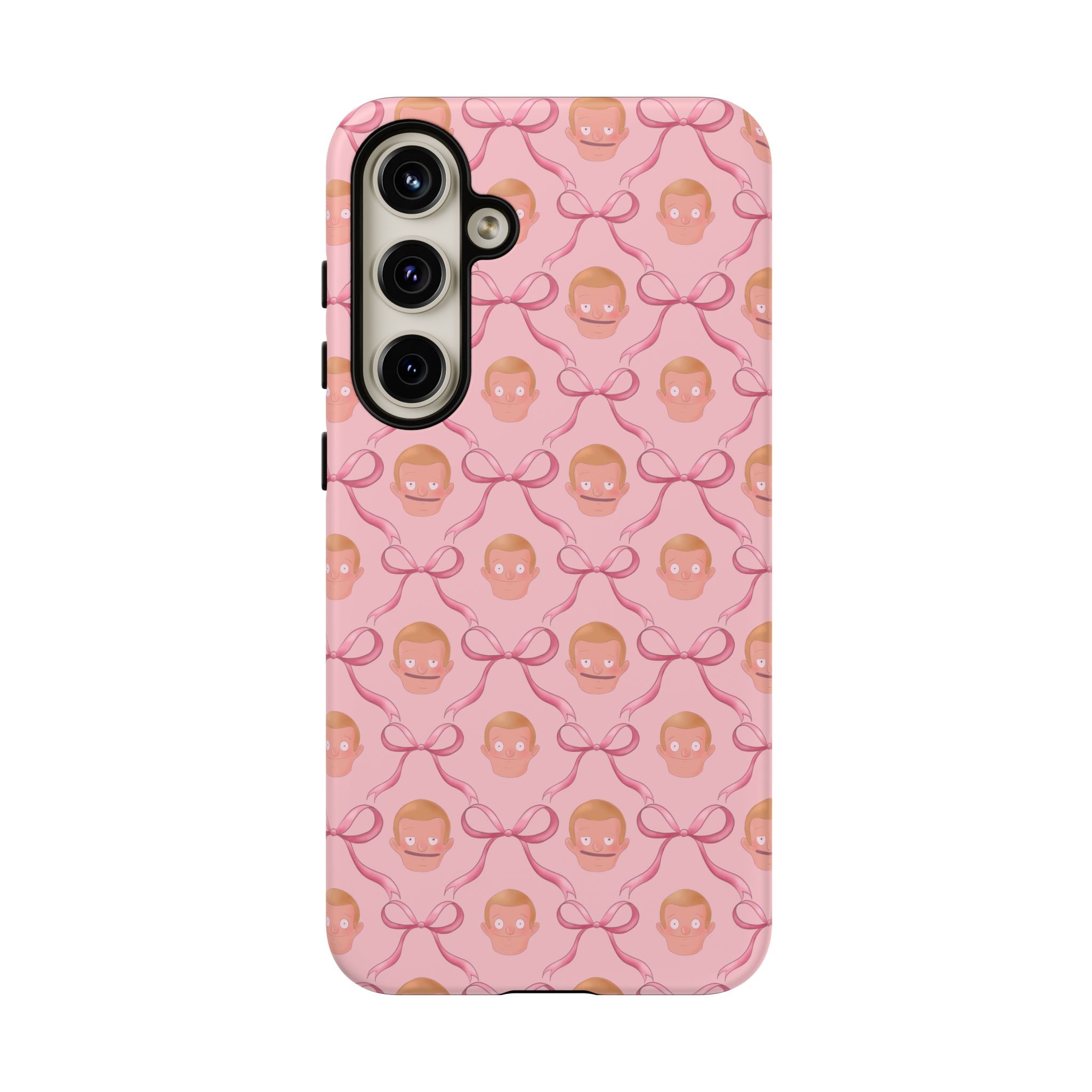 Bob's Burgers Inspired Regular Size Rudy Pink Coquette Tough Case for iPhone, Google, and Samsung