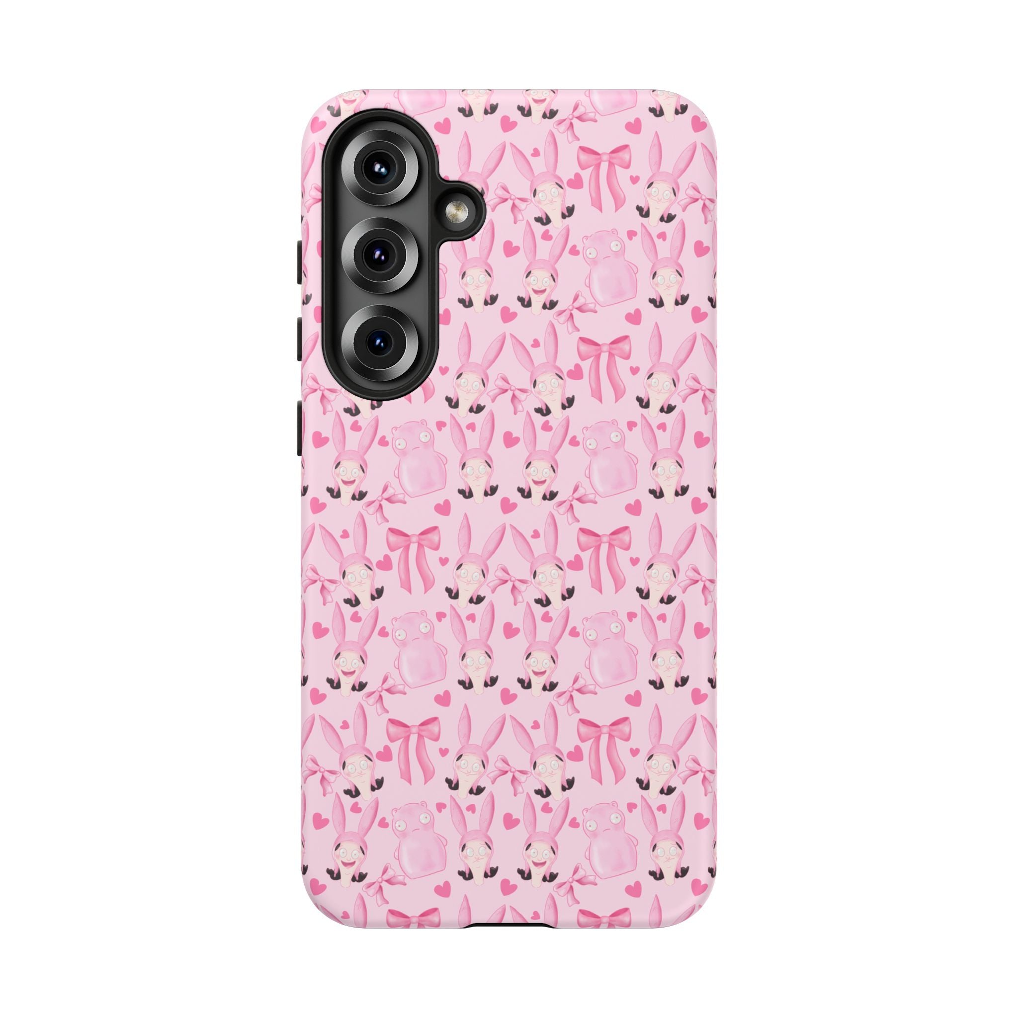 Bob's Burgers Inspired Coquette Louise Tough Case for iPhone, Google, and Samsung