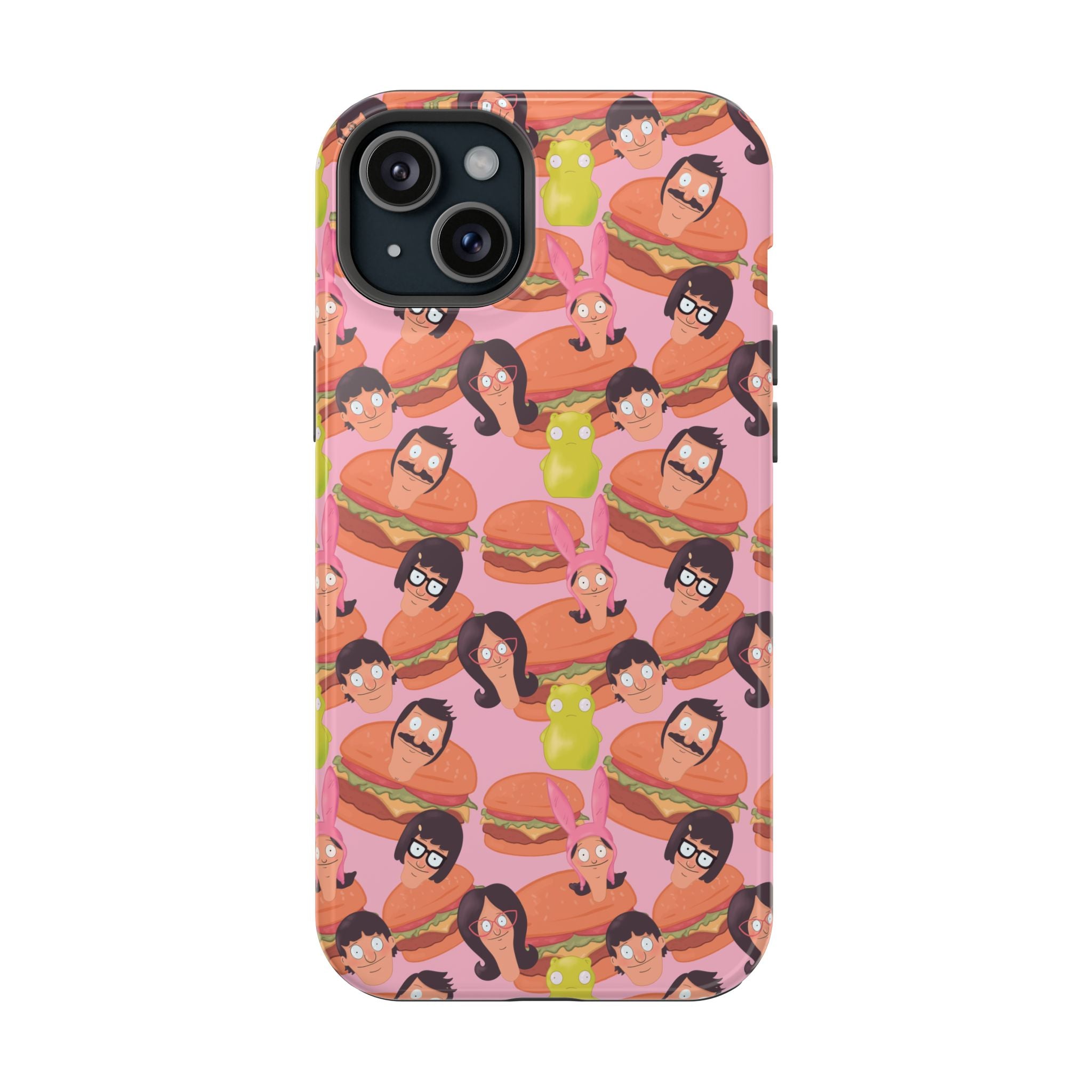 Belcher's Burger Time - Pink Magnetic Impact-Resistant iPhone Case