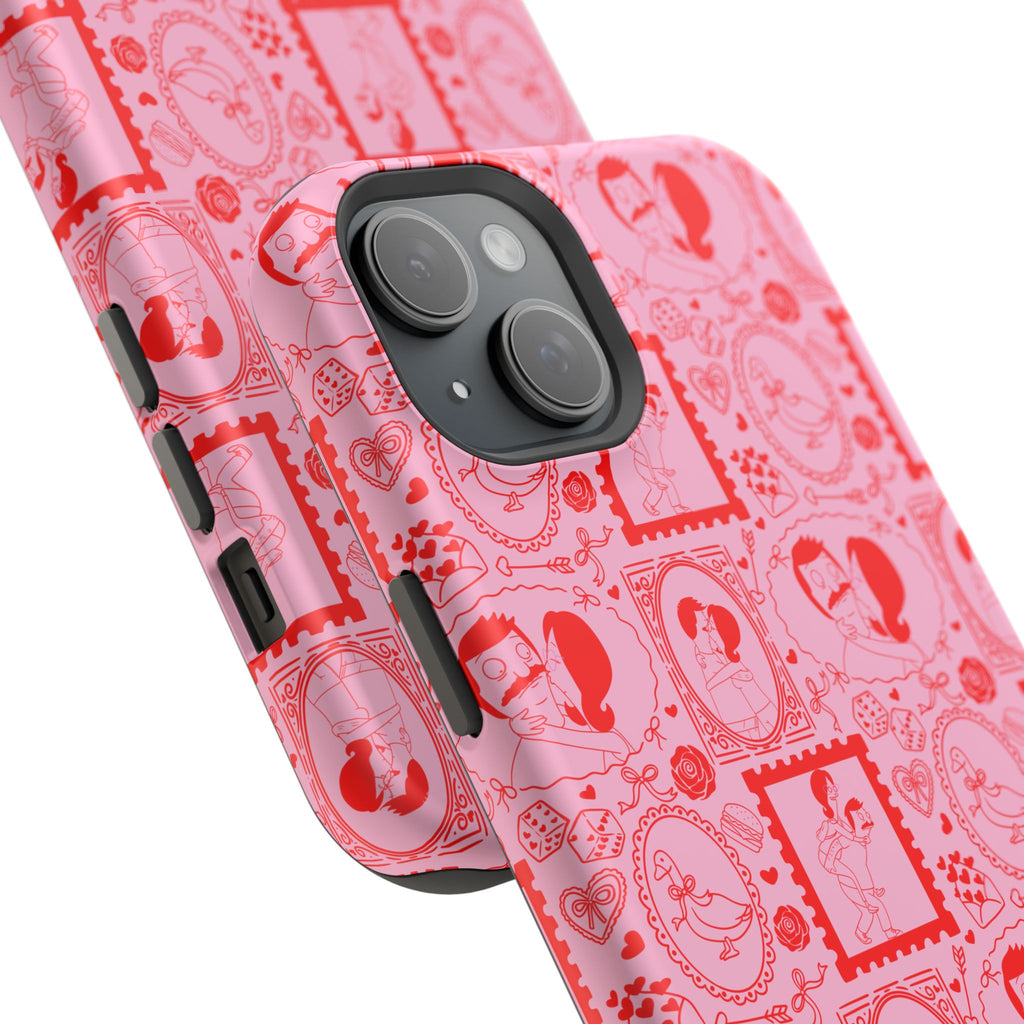 Linda & Bob Valentine's iPhone Case – Magnetic Impact-Resistant PINK