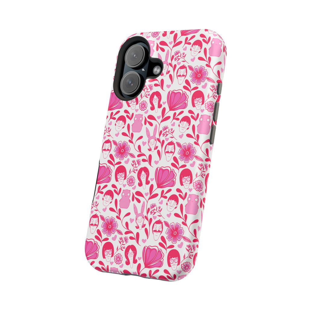 Belcher's Fine China iPhone Case V1 Pink – Magnetic Impact-Resistant