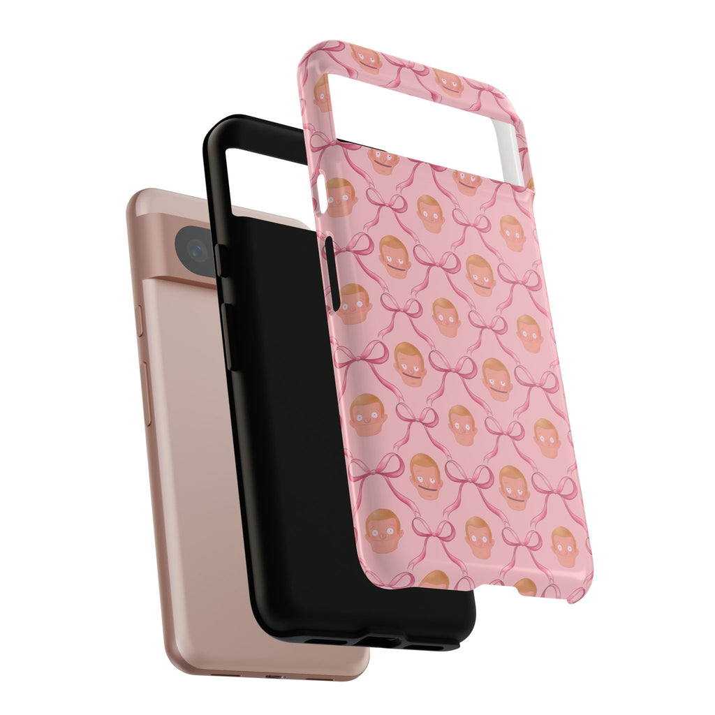 Bob's Burgers Inspired Regular Size Rudy Pink Coquette Tough Case for iPhone, Google, and Samsung