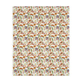Original Thanksgiving Bob Velveteen Blanket (Double Side Print)