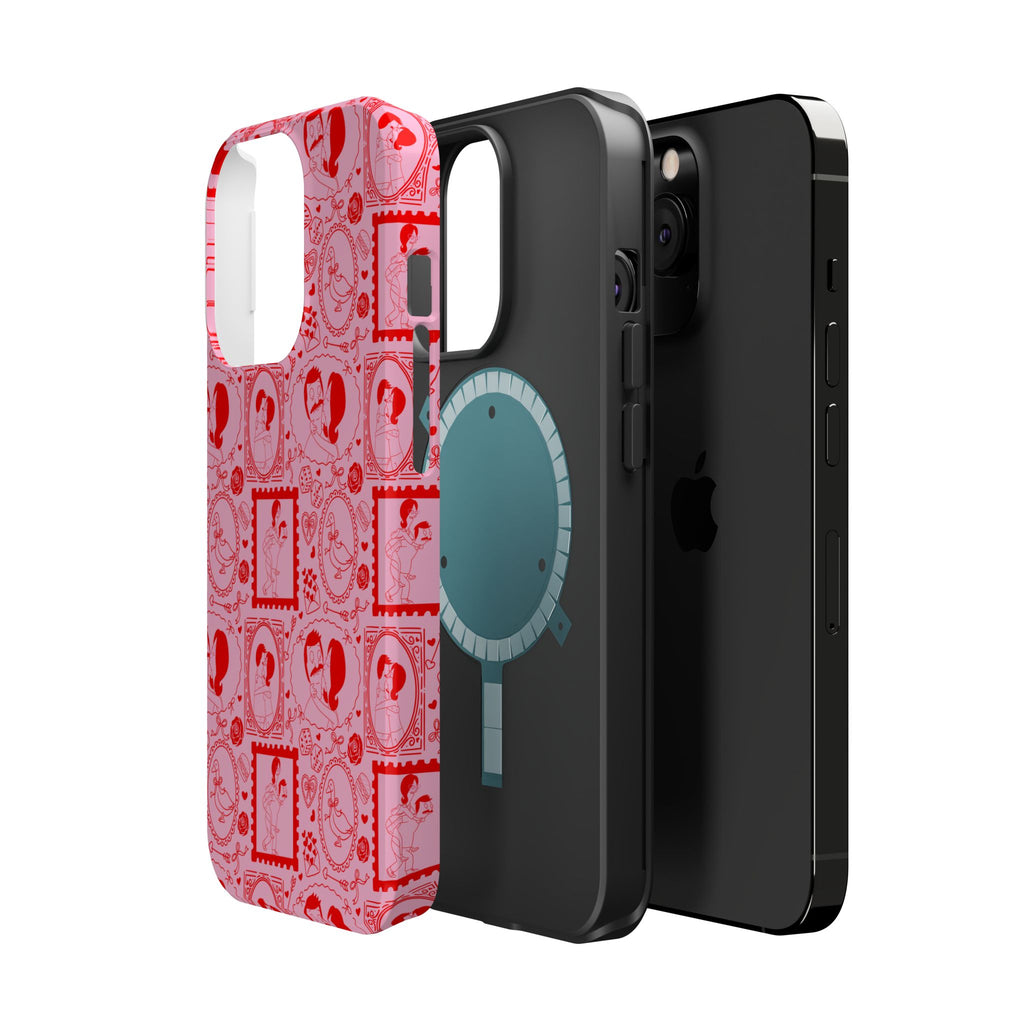 Linda & Bob Valentine's iPhone Case – Magnetic Impact-Resistant PINK