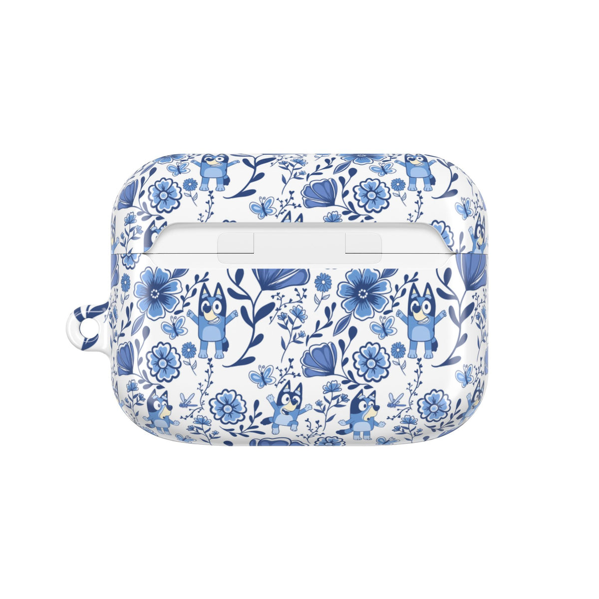 Blue Heeler Dog Charming Floral AirPod Case