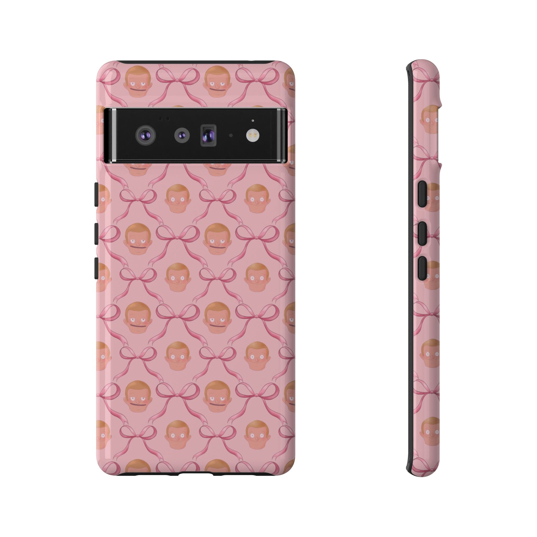 Bob's Burgers Inspired Regular Size Rudy Pink Coquette Tough Case for iPhone, Google, and Samsung