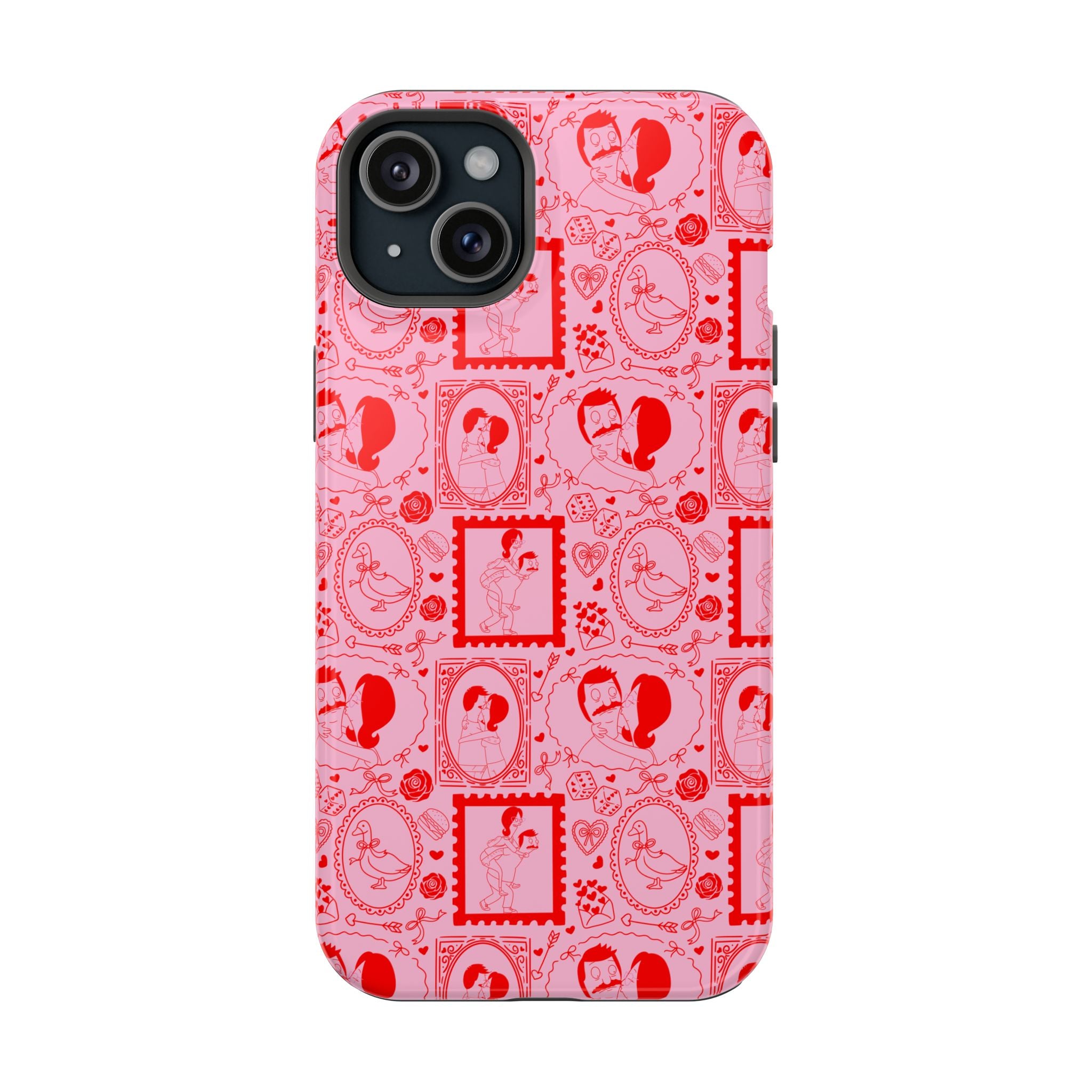 Linda & Bob Valentine's iPhone Case – Magnetic Impact-Resistant PINK