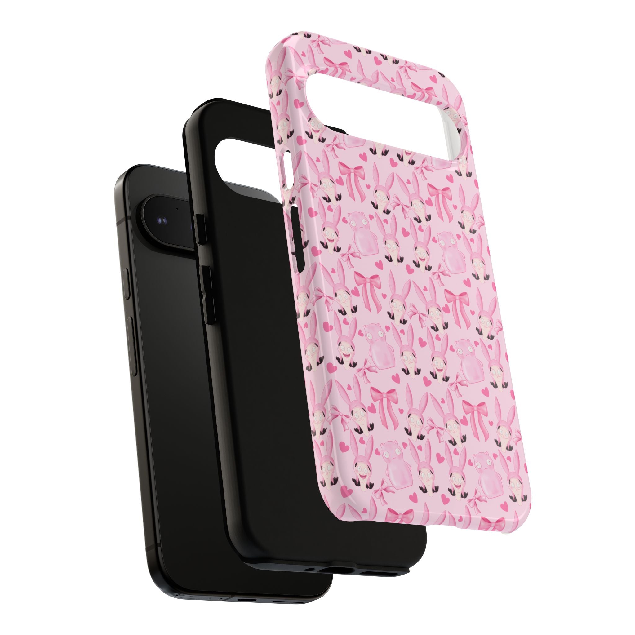 Bob's Burgers Inspired Coquette Louise Tough Case for iPhone, Google, and Samsung