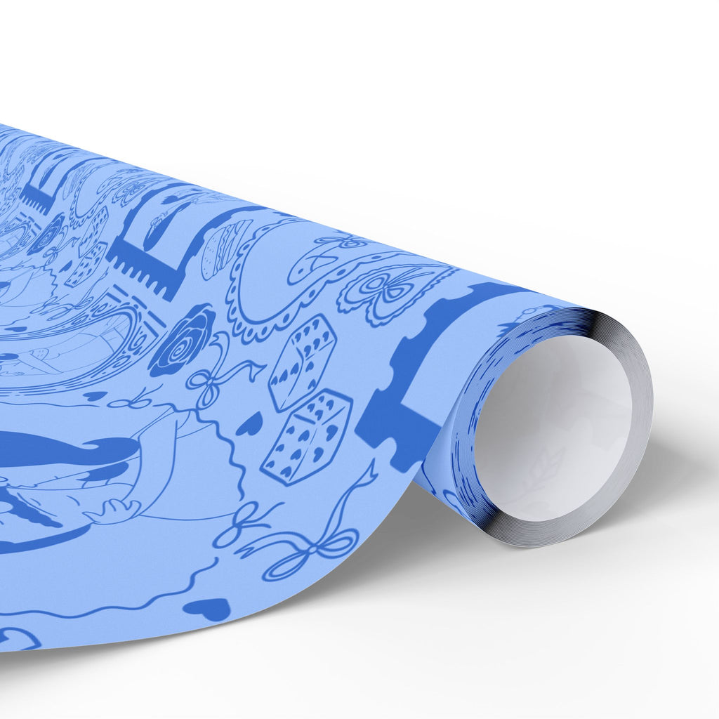 Belcher's Blue Valentine's Gift Wrap