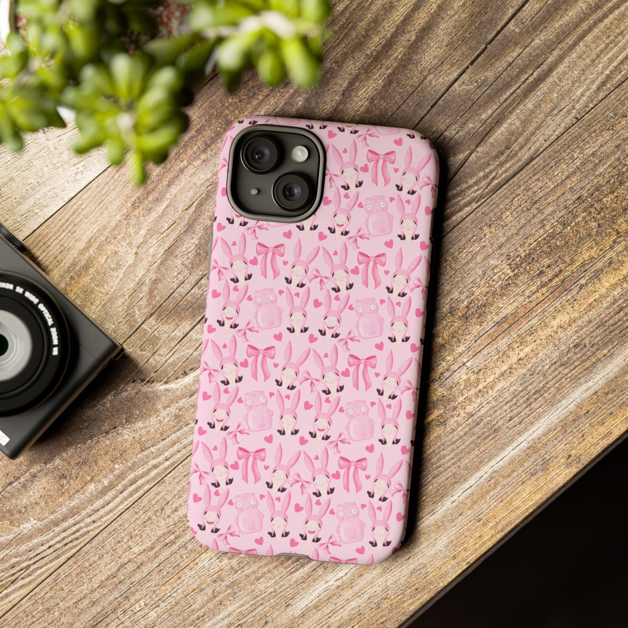 Bob's Burgers Inspired Coquette Louise Tough Case for iPhone, Google, and Samsung