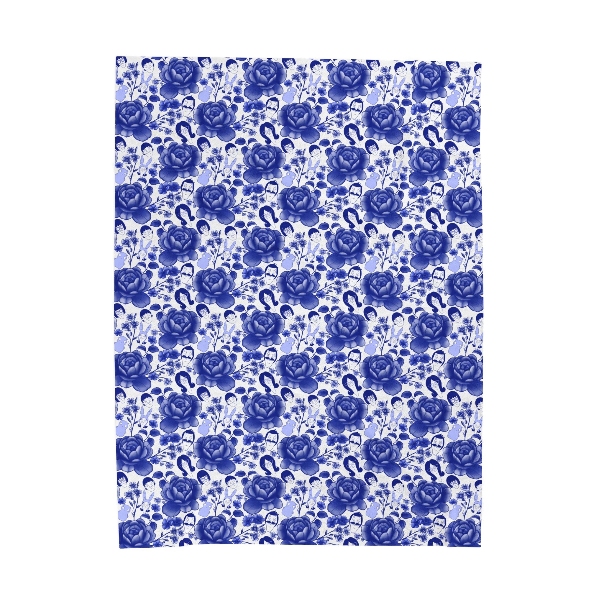 Belcher's Fine China 2.0 Velveteen Plush Blanket