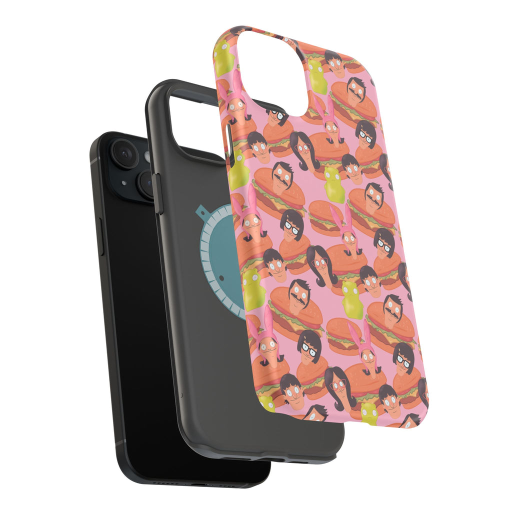 Belcher's Burger Time - Pink Magnetic Impact-Resistant iPhone Case
