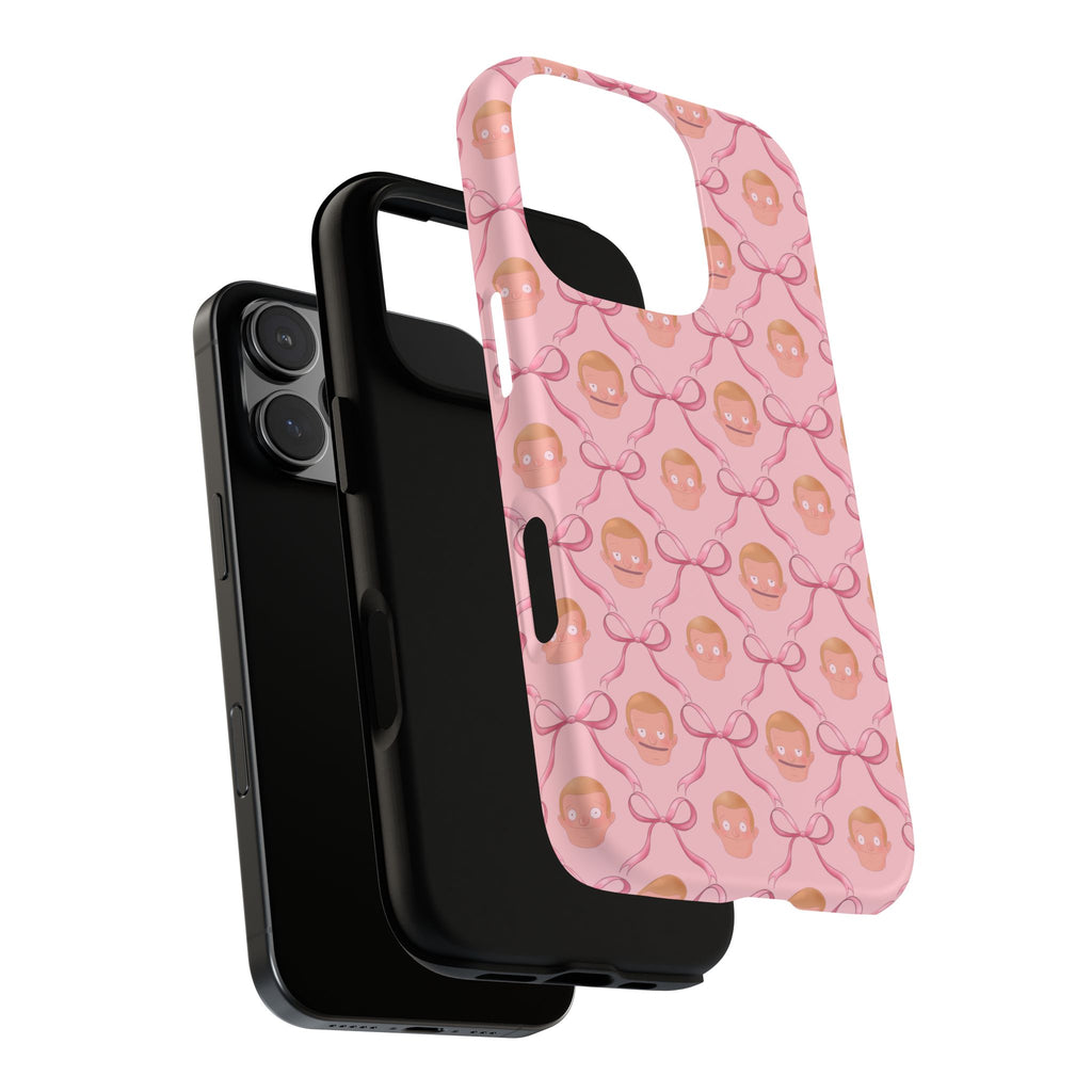 Bob's Burgers Inspired Regular Size Rudy Pink Coquette Tough Case for iPhone, Google, and Samsung