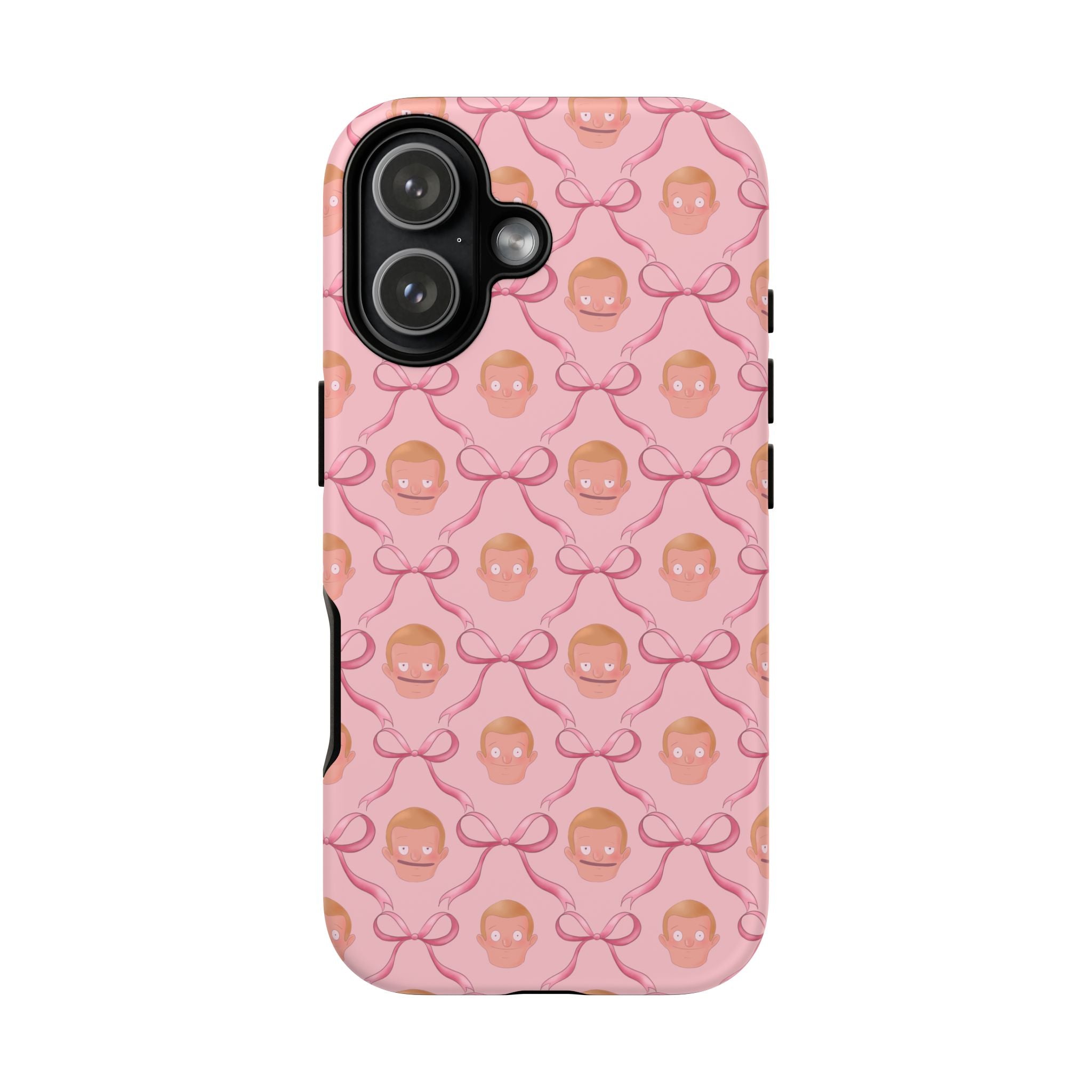 Bob's Burgers Inspired Regular Size Rudy Pink Coquette Tough Case for iPhone, Google, and Samsung