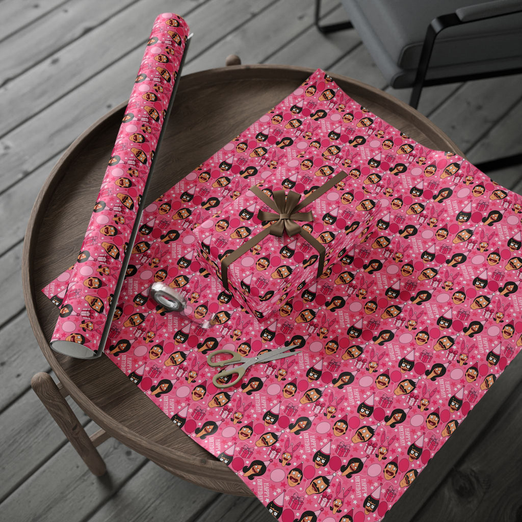 The Belcher's Birthday Gift Wrap-Pink Edition