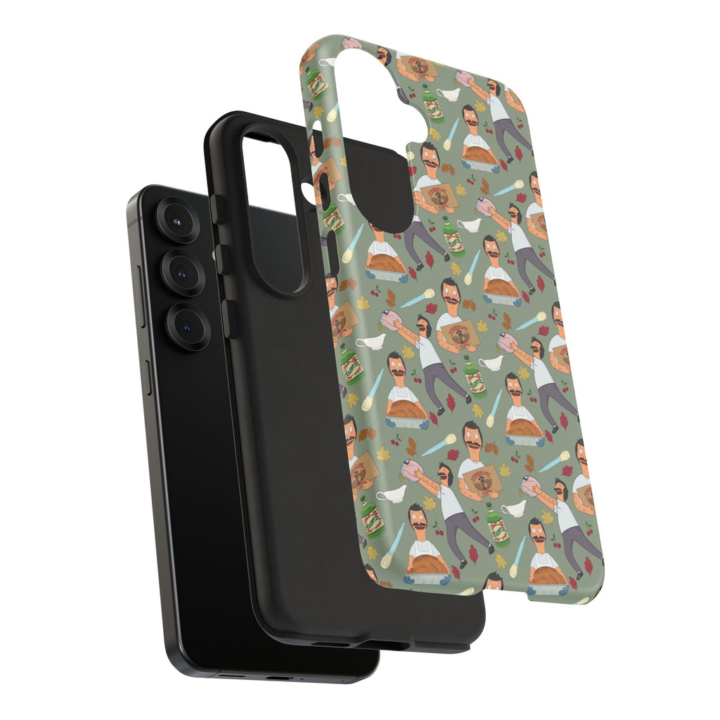Bob's Burgers Inspired Thanksgiving Bob V1 Tough Case for iPhone, Samsung, and Google Phones