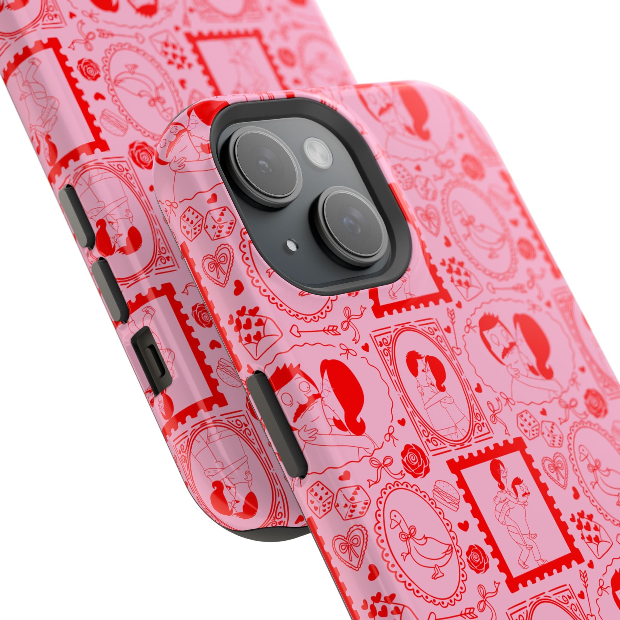 Linda & Bob Valentine's iPhone Case – Magnetic Impact-Resistant PINK