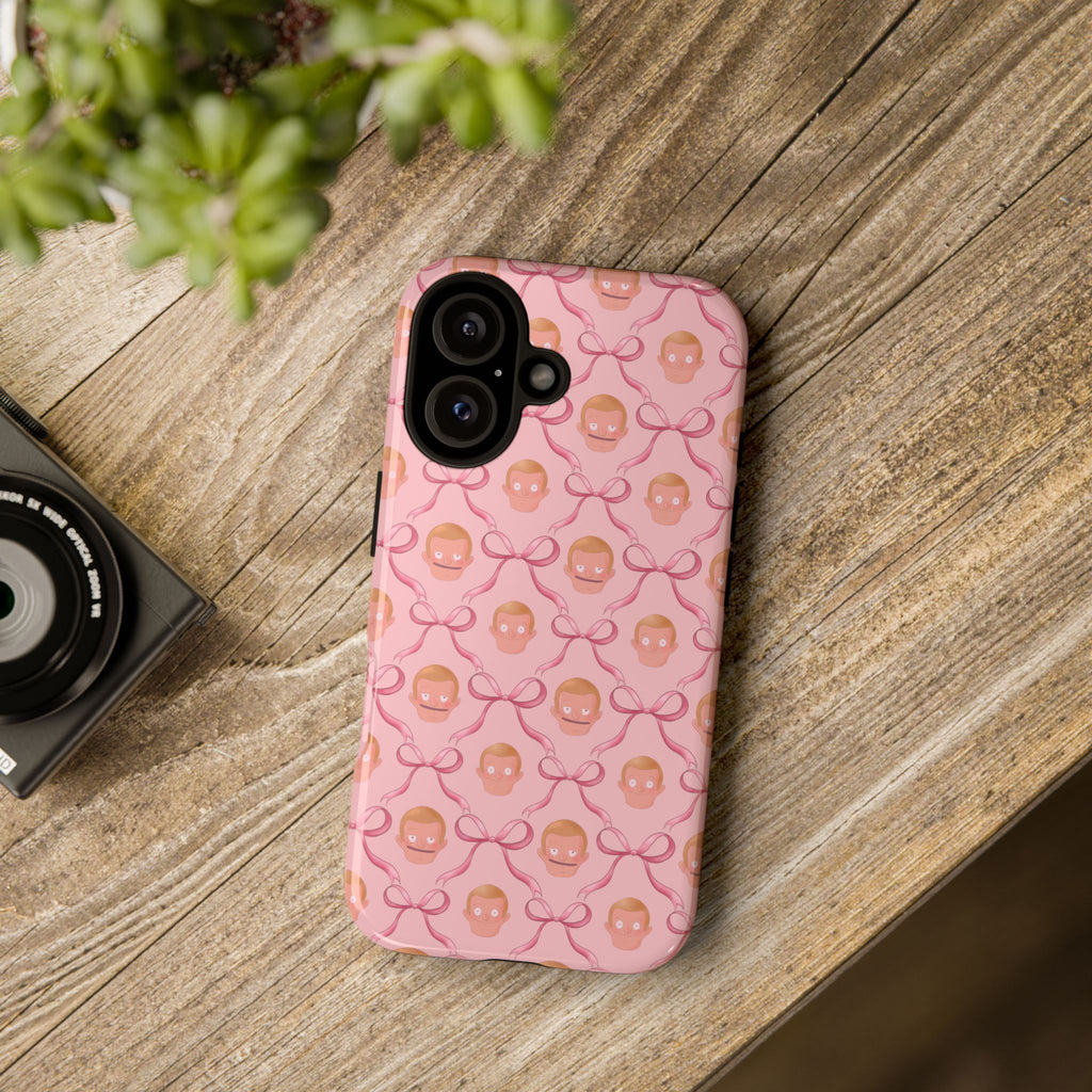 Bob's Burgers Inspired Regular Size Rudy Pink Coquette Tough Case for iPhone, Google, and Samsung
