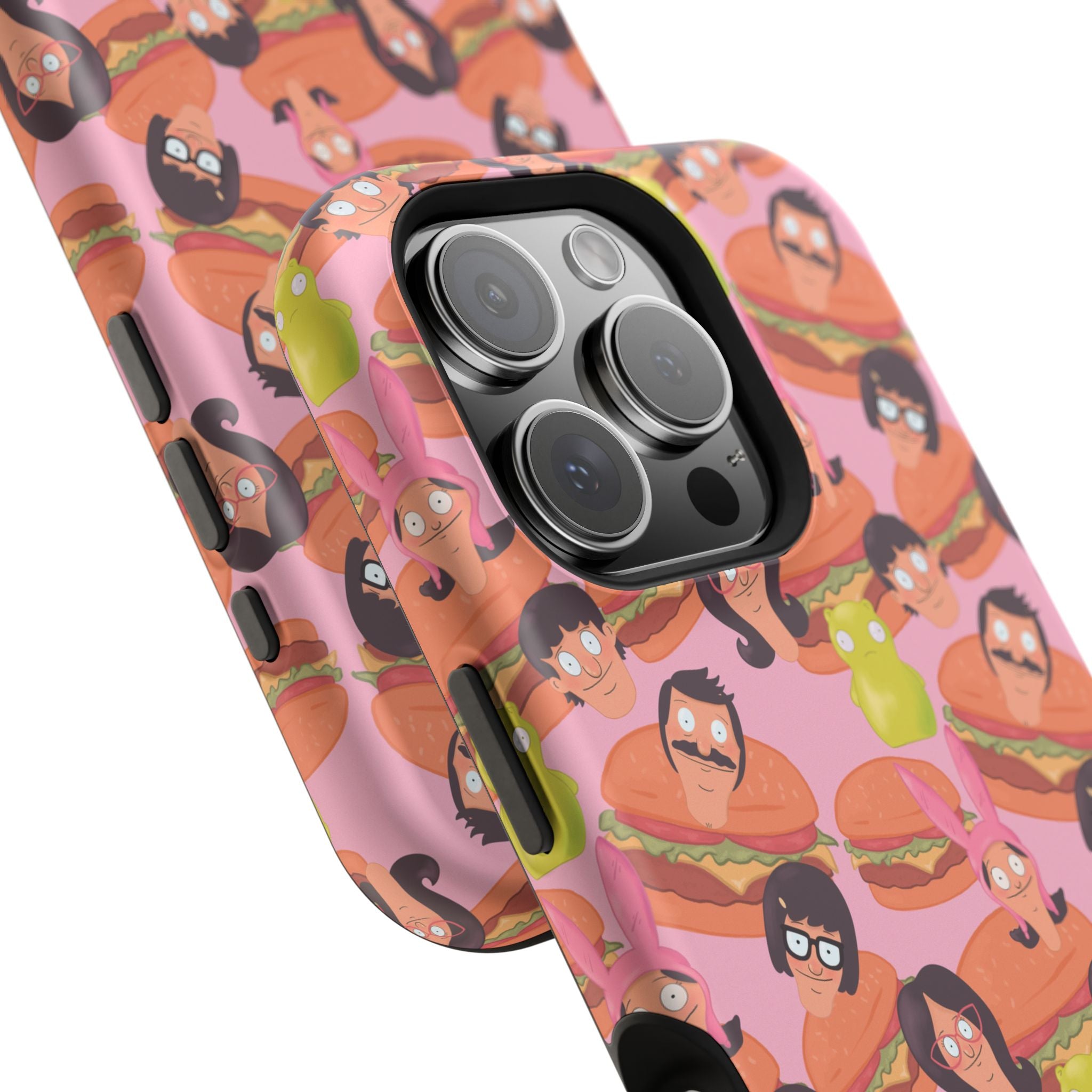 Belcher's Burger Time - Pink Magnetic Impact-Resistant iPhone Case