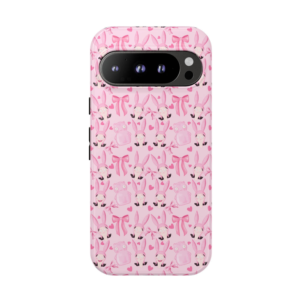 Bob's Burgers Inspired Coquette Louise Tough Case for iPhone, Google, and Samsung