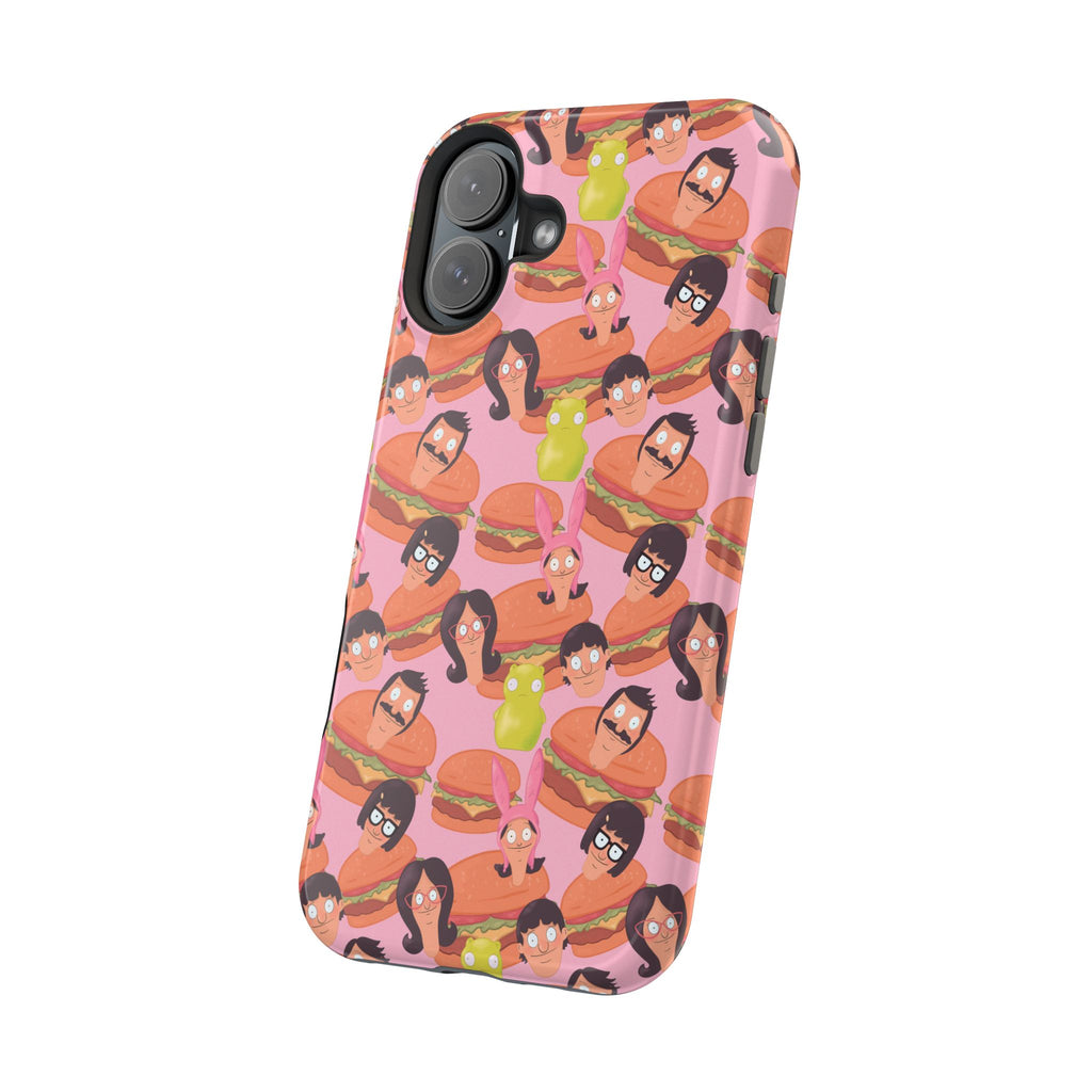 Belcher's Burger Time - Pink Magnetic Impact-Resistant iPhone Case