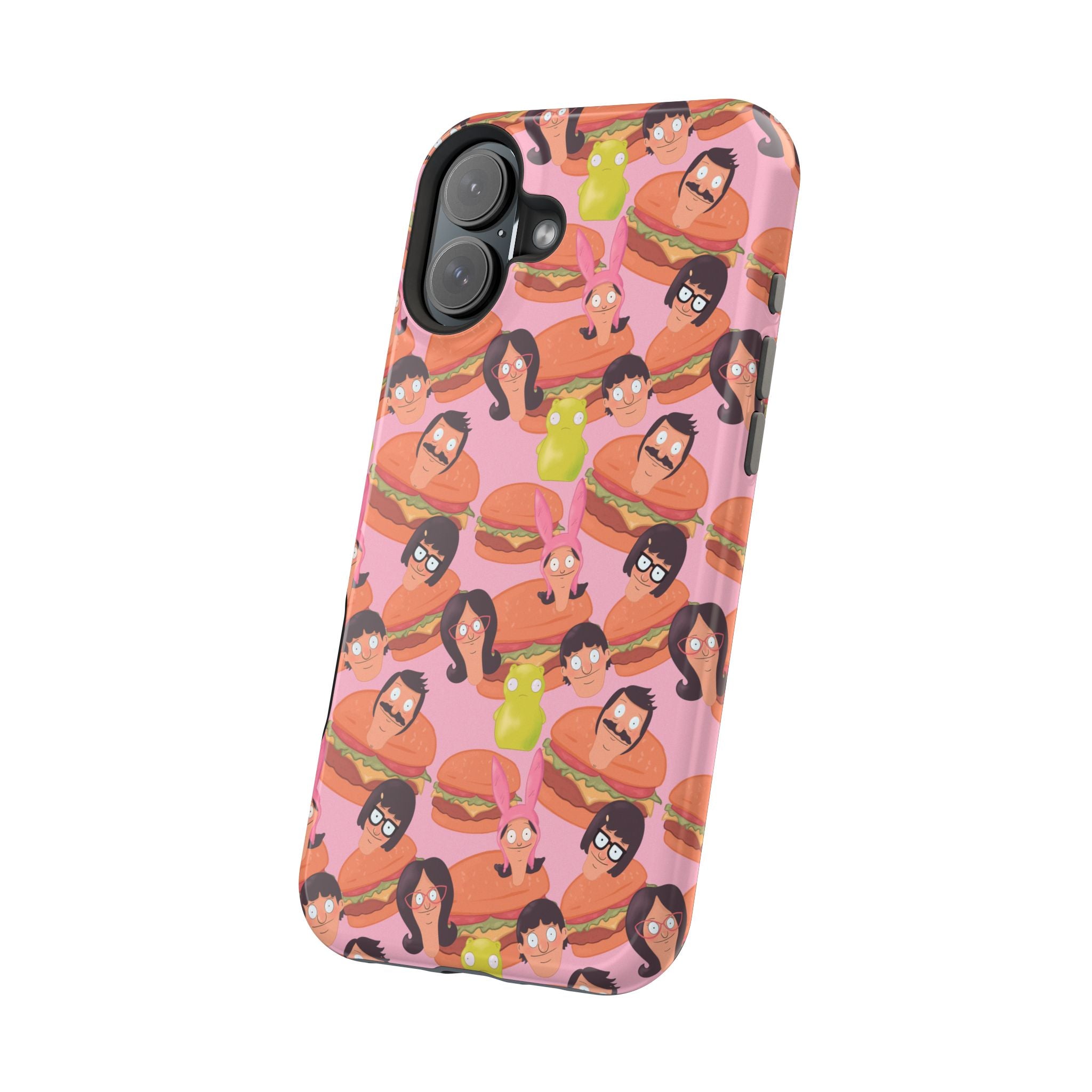 Belcher's Burger Time - Pink Magnetic Impact-Resistant iPhone Case
