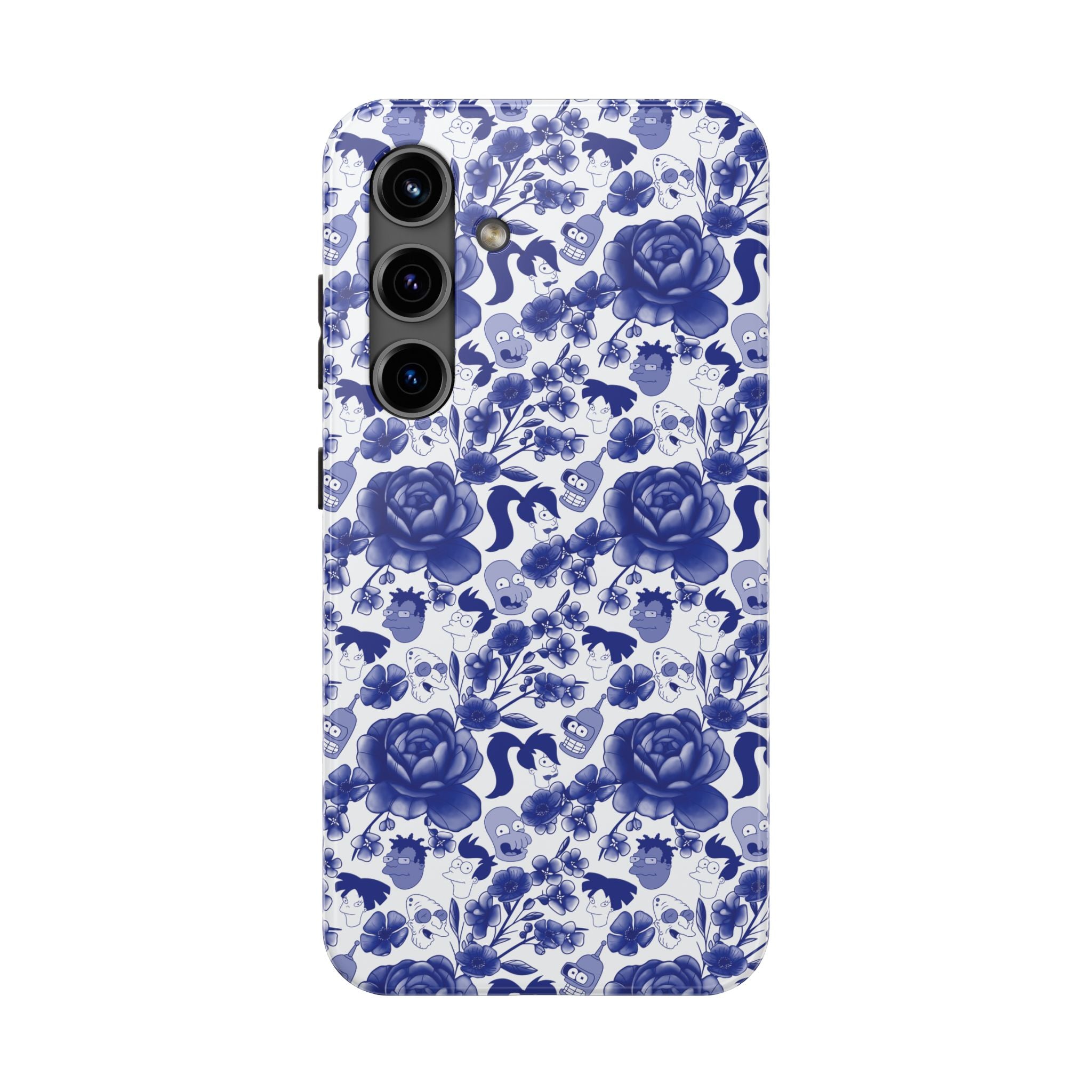 Futurama Inspired Fine China Tough Phone Case (iPhone, Samsung) Not MagSafe!