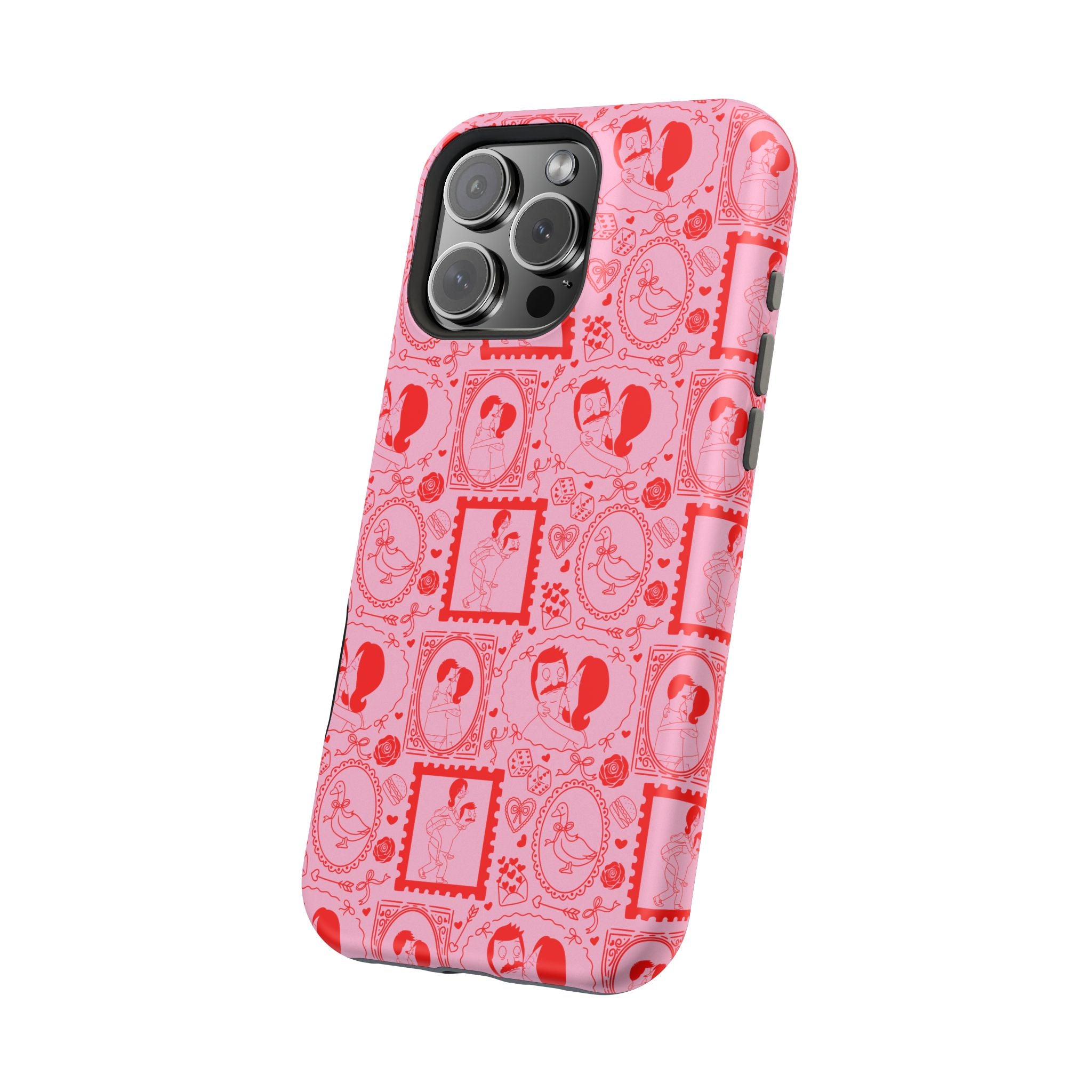 Linda & Bob Valentine's iPhone Case – Magnetic Impact-Resistant PINK