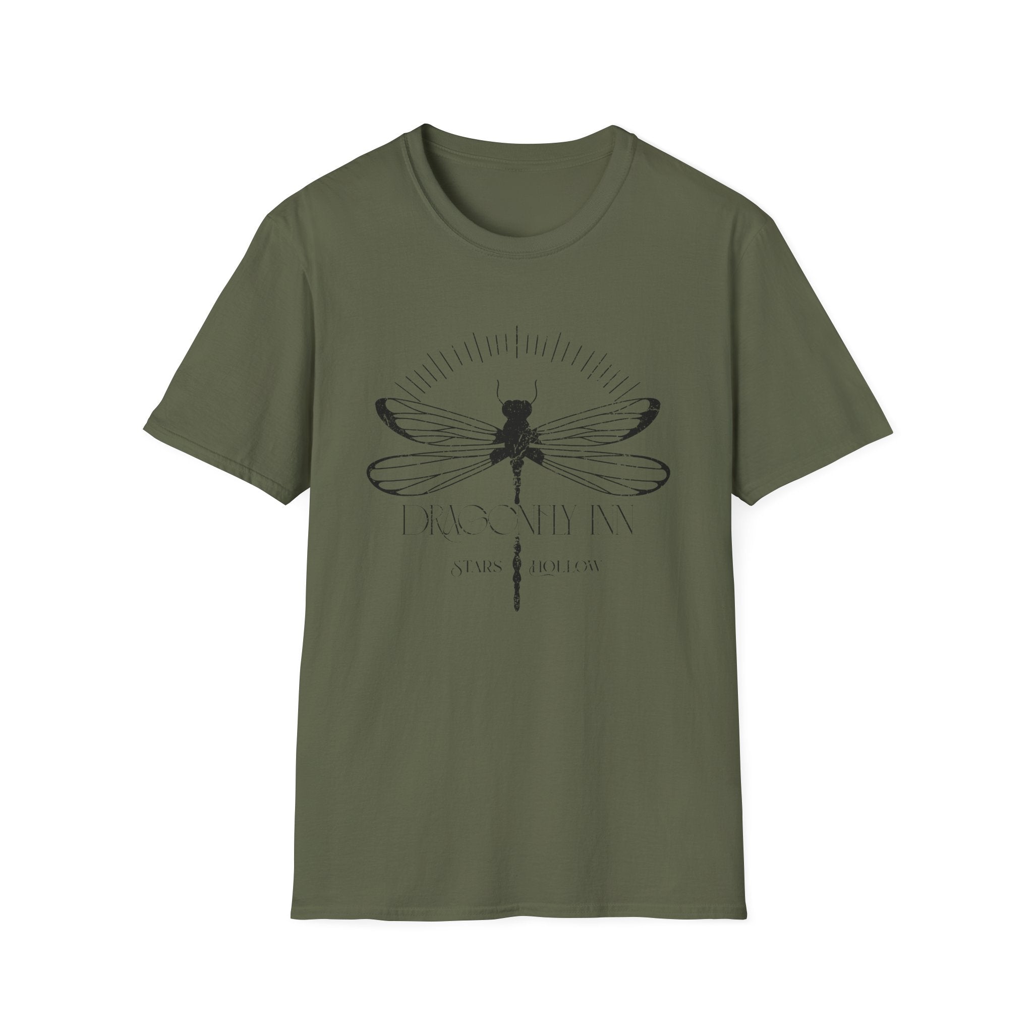 Dragonfly Inn Inspired Graphic Unisex T-Shirt, Nature Lover Gift, Boho Tee, Summer Outfit, Casual Wear, Eco-Friendly Apparel