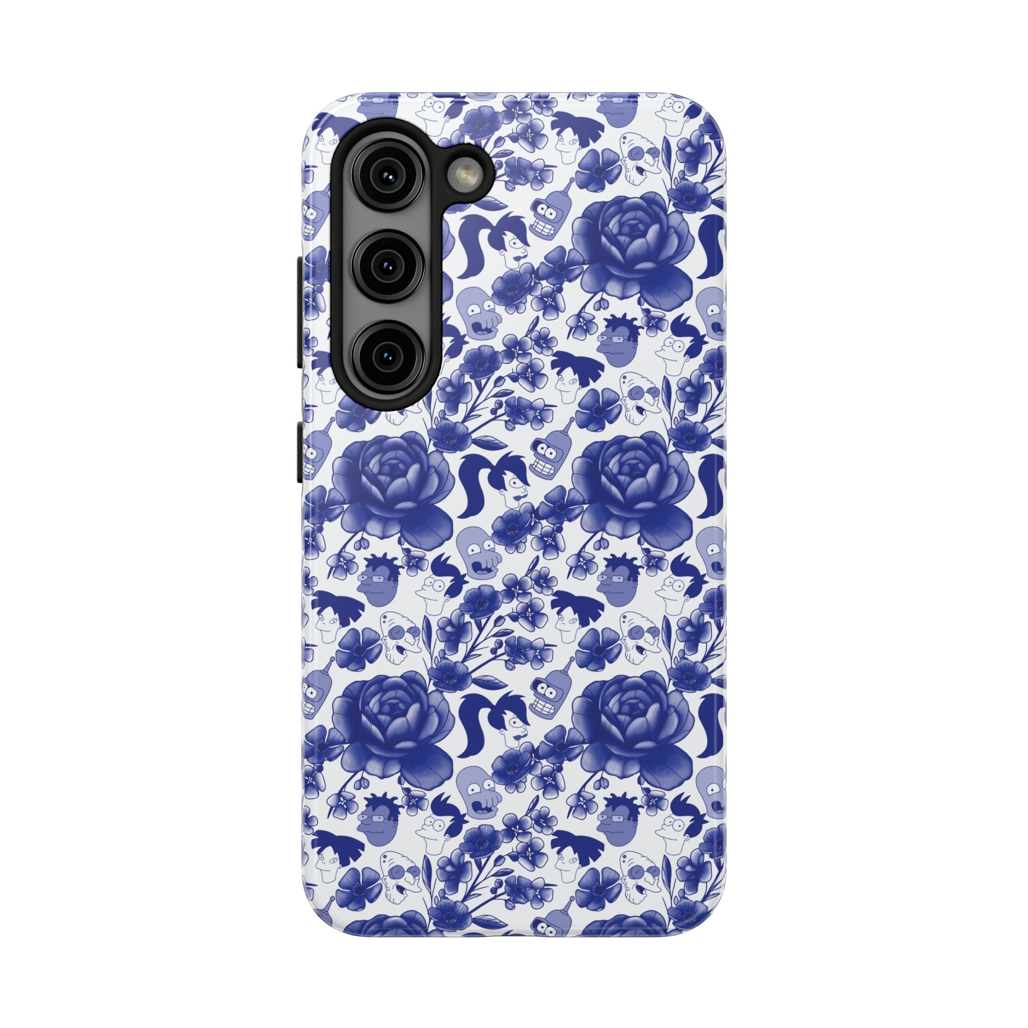 Futurama Inspired Fine China Tough Phone Case (iPhone, Samsung) Not MagSafe!