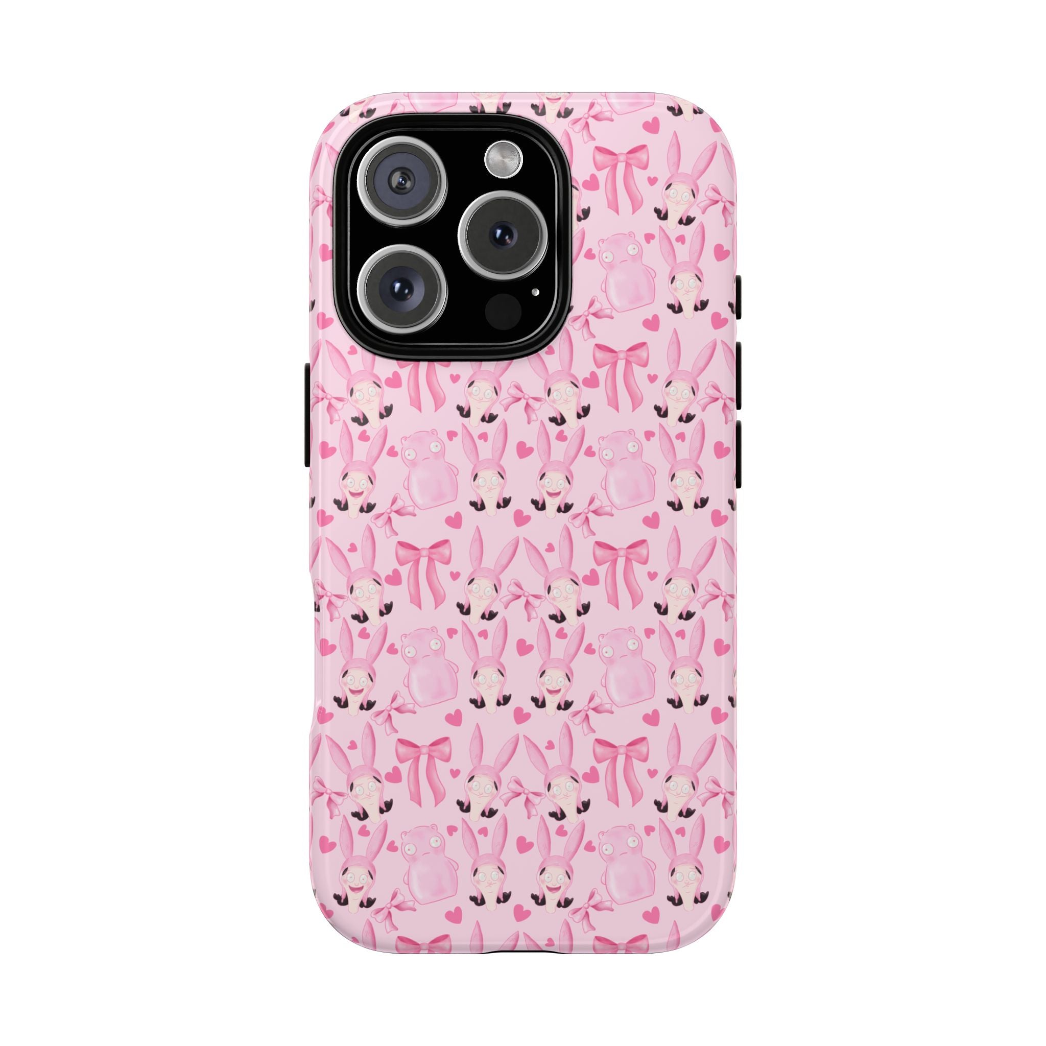Bob's Burgers Inspired Coquette Louise Tough Case for iPhone, Google, and Samsung