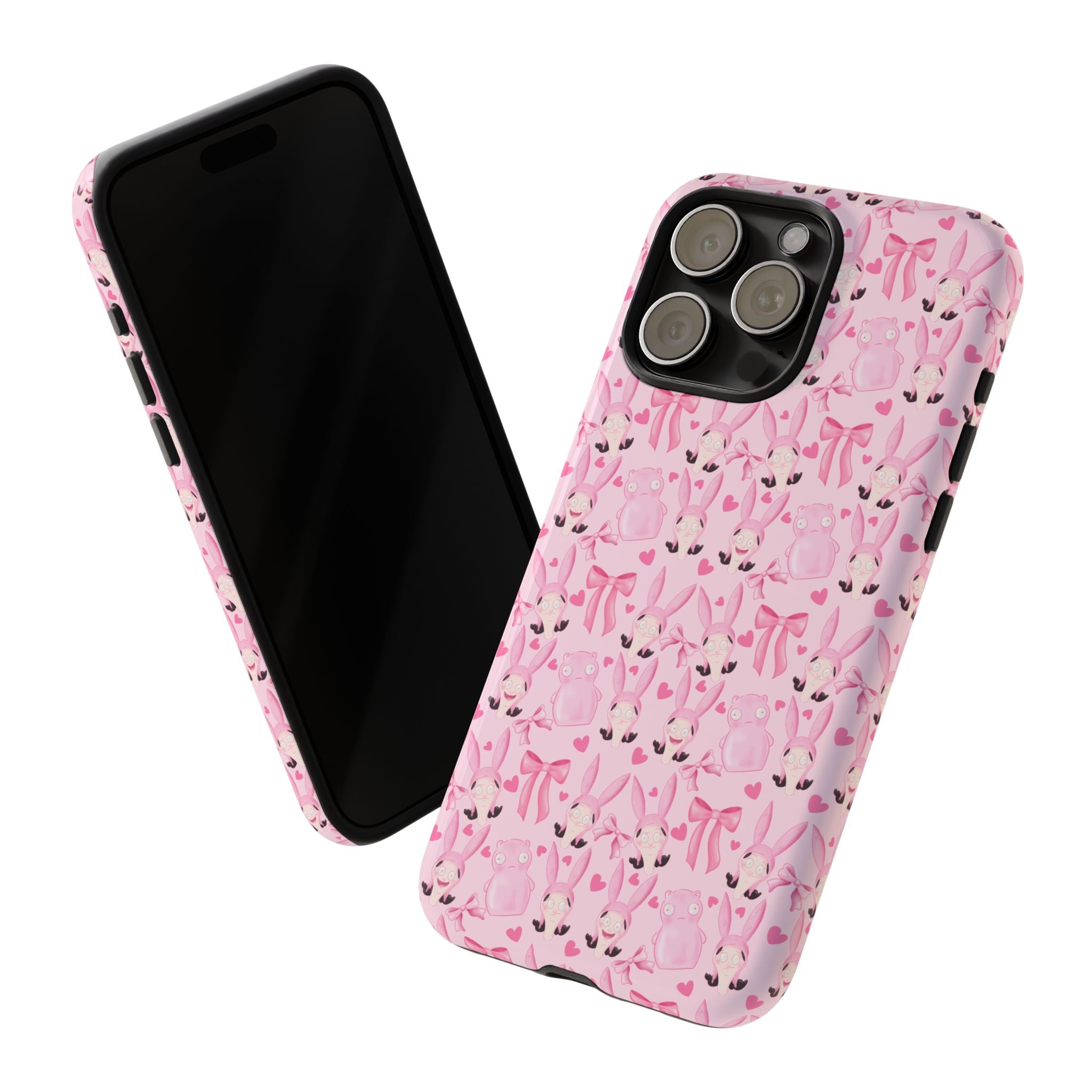 Bob's Burgers Inspired Coquette Louise Tough Case for iPhone, Google, and Samsung