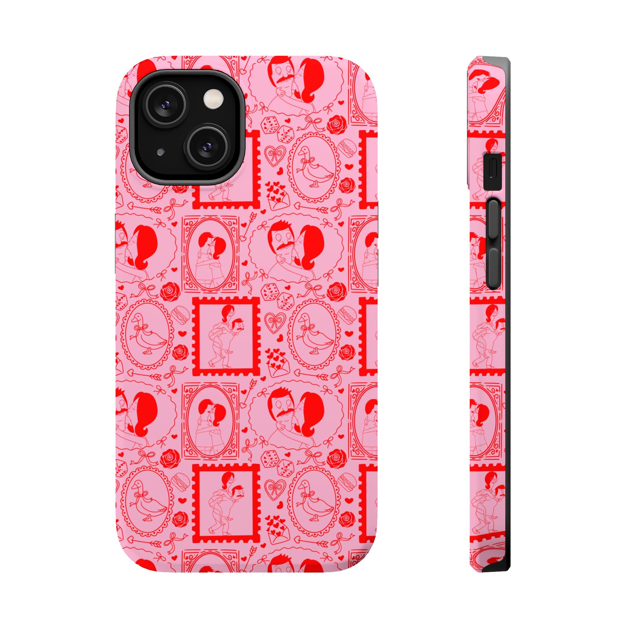 Linda & Bob Valentine's iPhone Case – Magnetic Impact-Resistant PINK