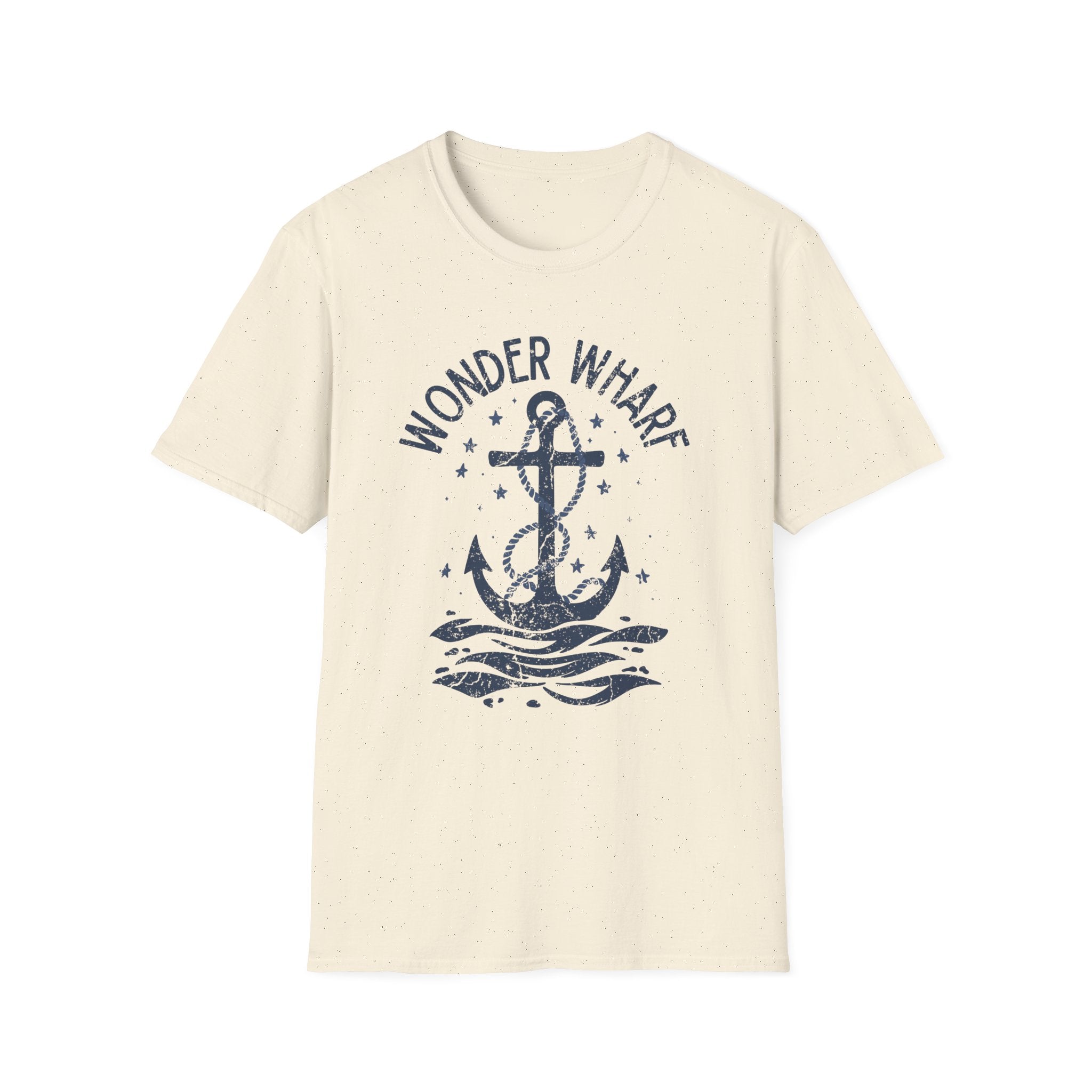 Bob's Burgers Wonder Wharf Inspired Anchor T-Shirt, Nautical Tee, Unisex Ocean Shirt, Beach Lover Gift, Summer Style Essential