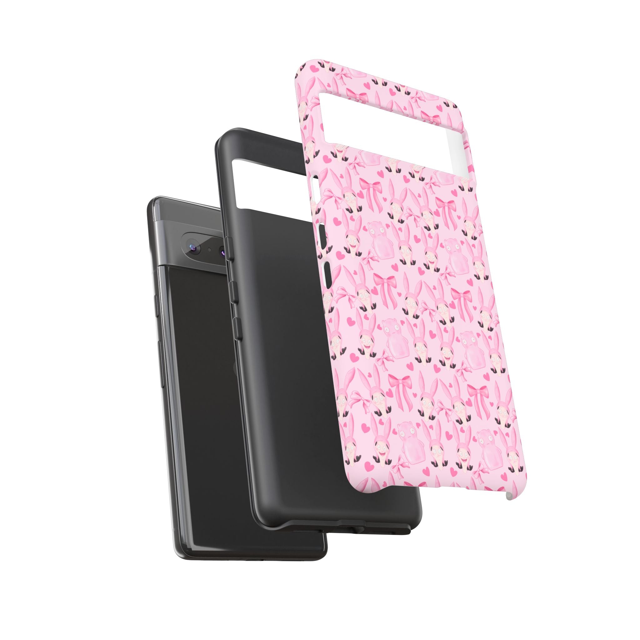 Bob's Burgers Inspired Coquette Louise Tough Case for iPhone, Google, and Samsung