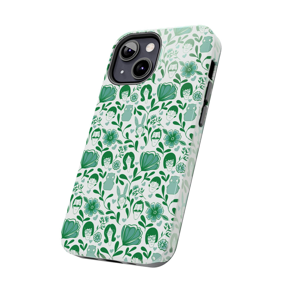 Belcher's Green Fine China Tough Phone Case (iPhone, Samsung) Not MagSafe!