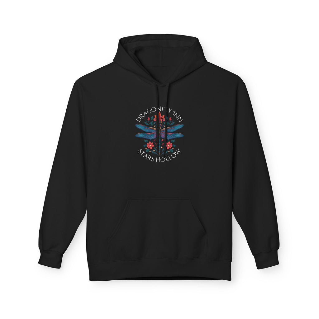 Dragonfly Inn Inspired Hoodie, Cozy Fleece Sweatshirt, Casual Jacket, Outdoor Apparel, Unisex