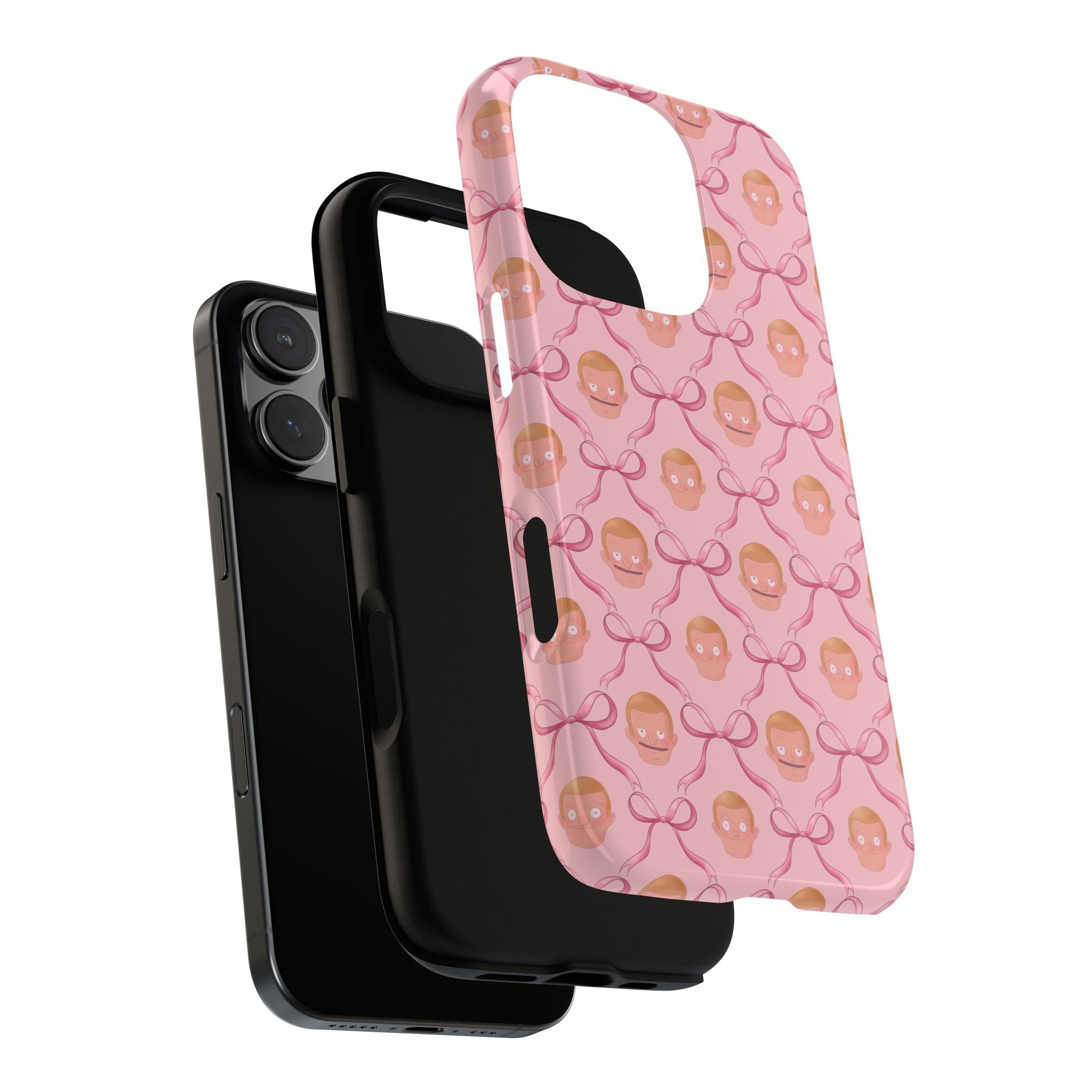 Bob's Burgers Inspired Regular Size Rudy Pink Coquette Tough Case for iPhone, Google, and Samsung