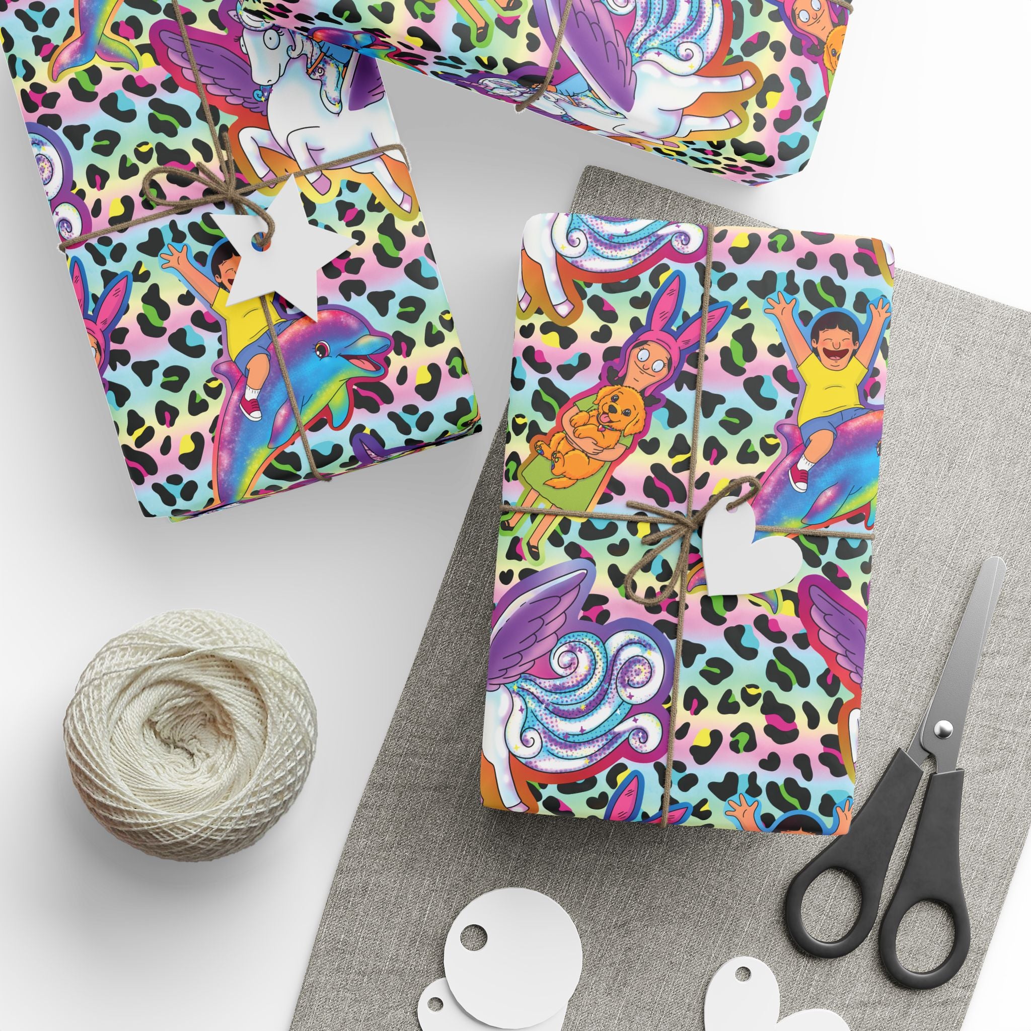 Nostalgic Belcher's Gift Wrap