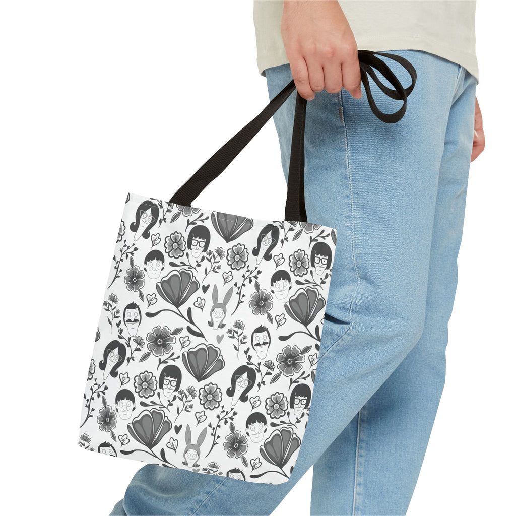 Grey Belcher's Fine China Tote Bag