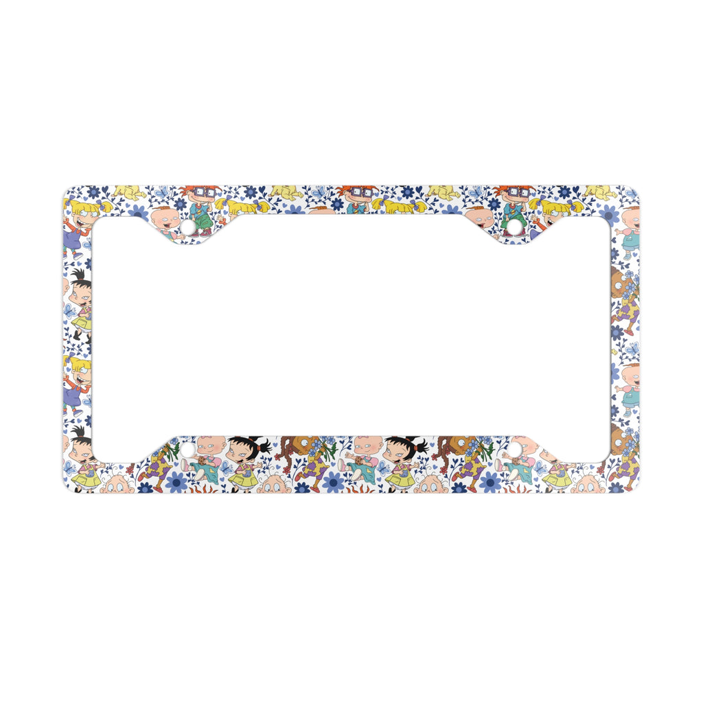 Rugrats Inspired Metal License Plate Frame