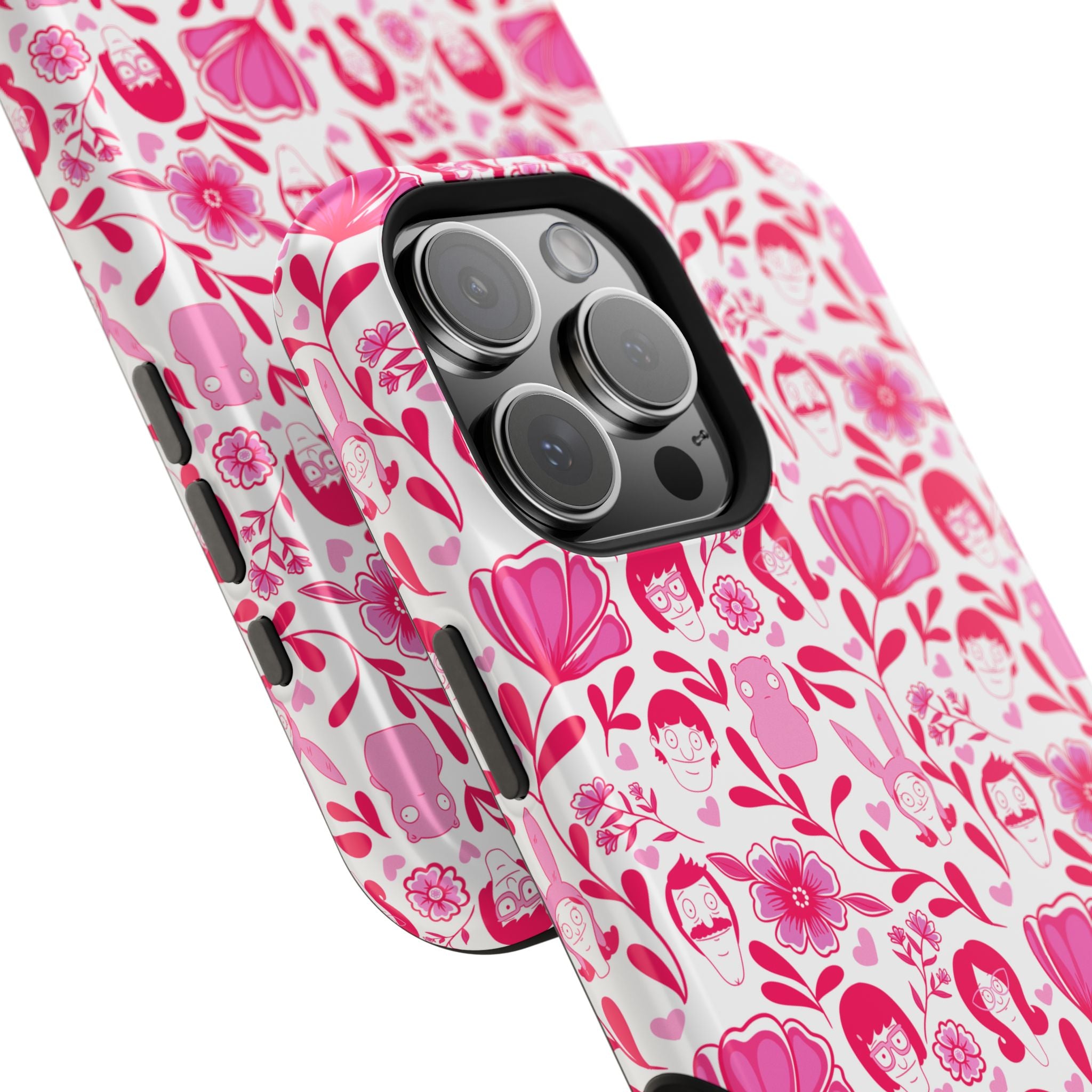 Belcher's Fine China iPhone Case V1 Pink – Magnetic Impact-Resistant